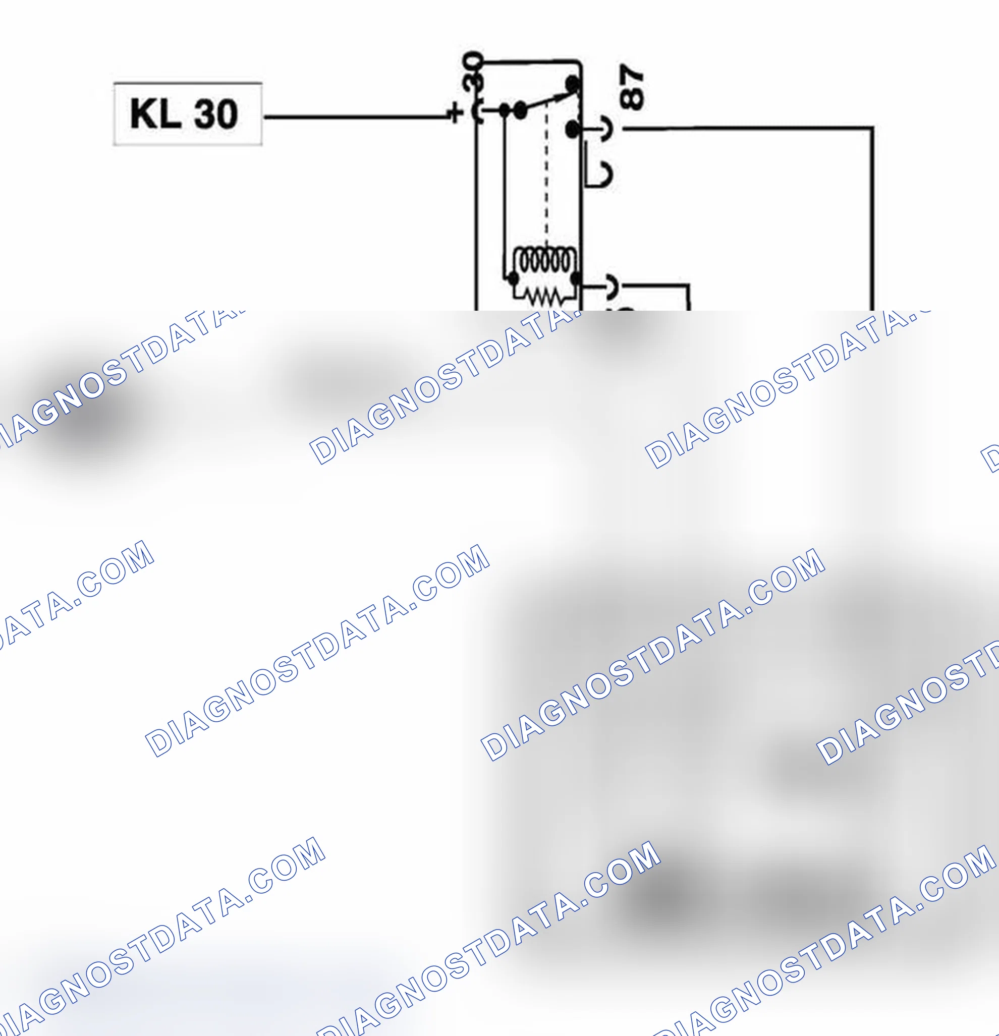 Scheme 532: Identifying Main Relay Monitor Diagram