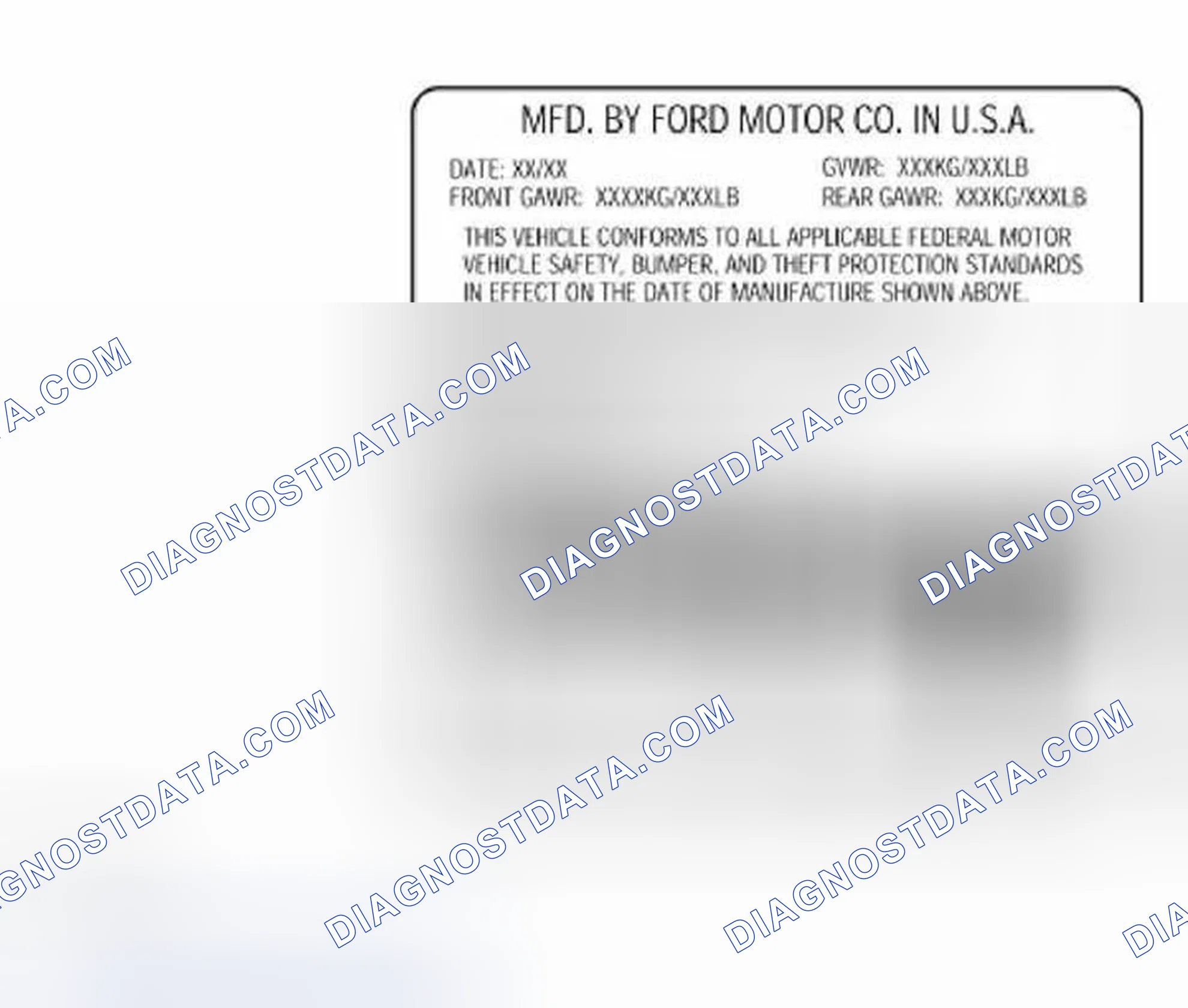 Scheme 11: Engine Calibration Information (Car)