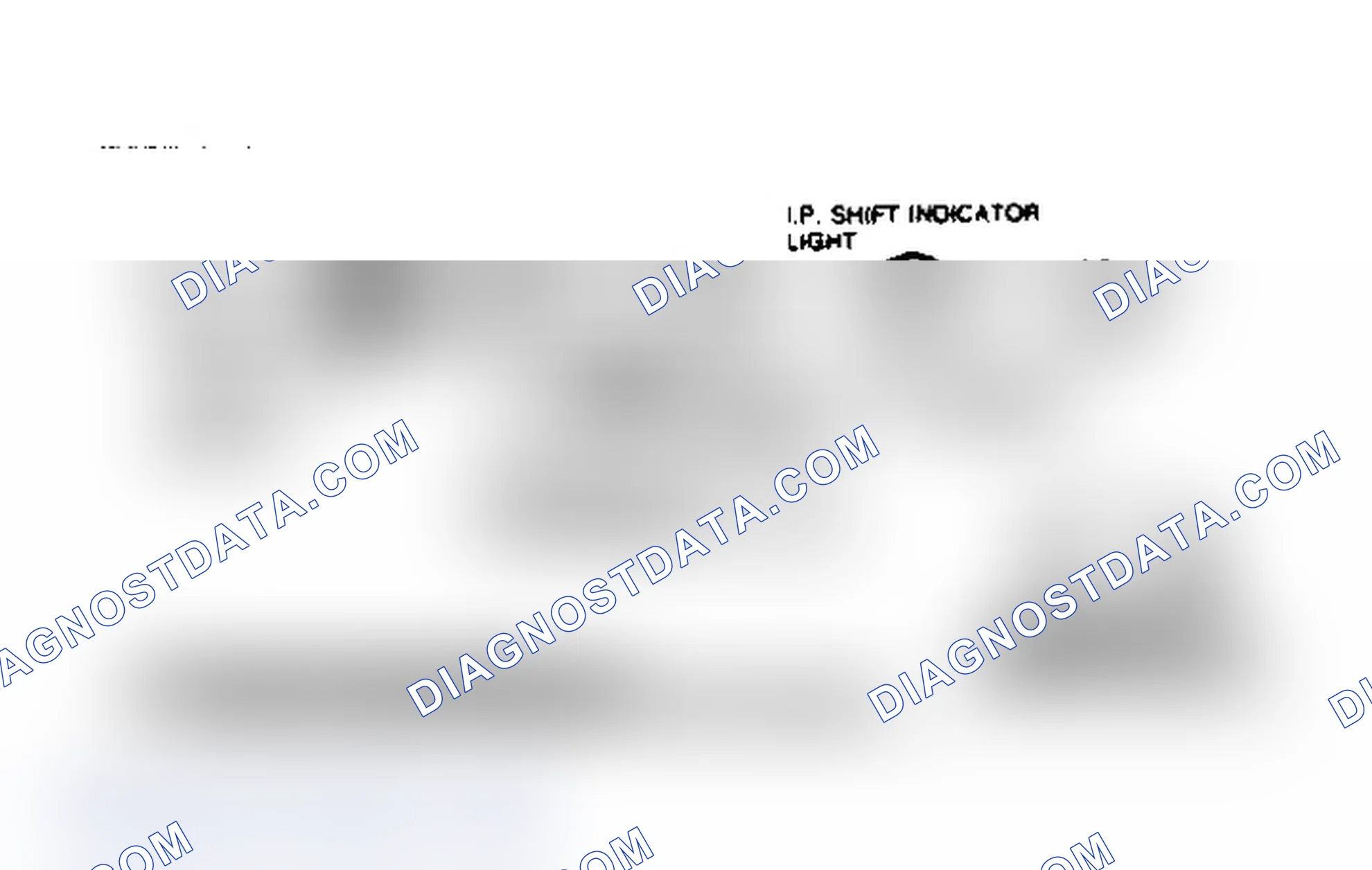 Scheme 82: 1.9L CFI Shift Indicator Light (SIL) Circuits