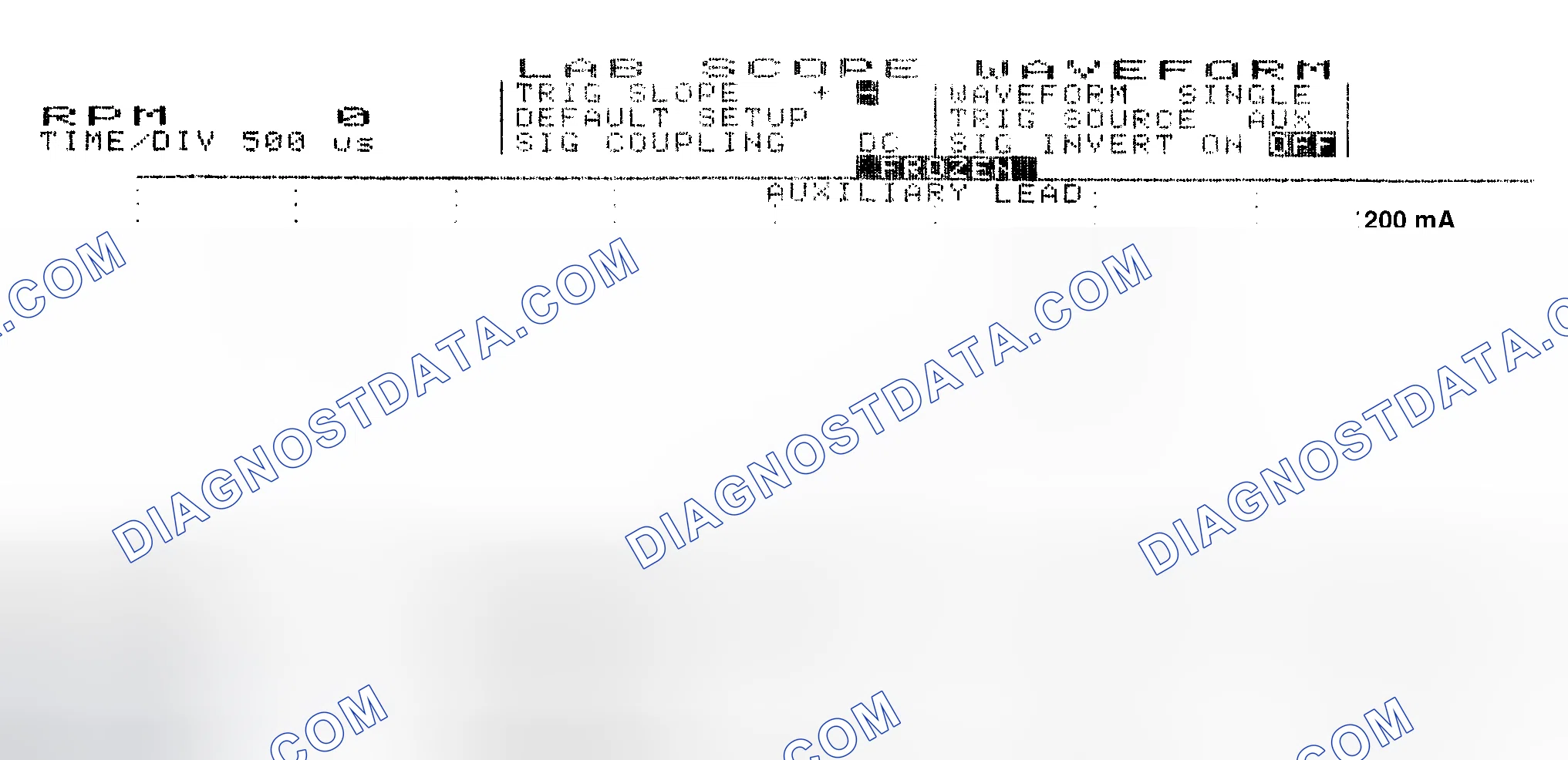 Scheme 17: Single Injector w/Normal Current Flow - Current Pattern