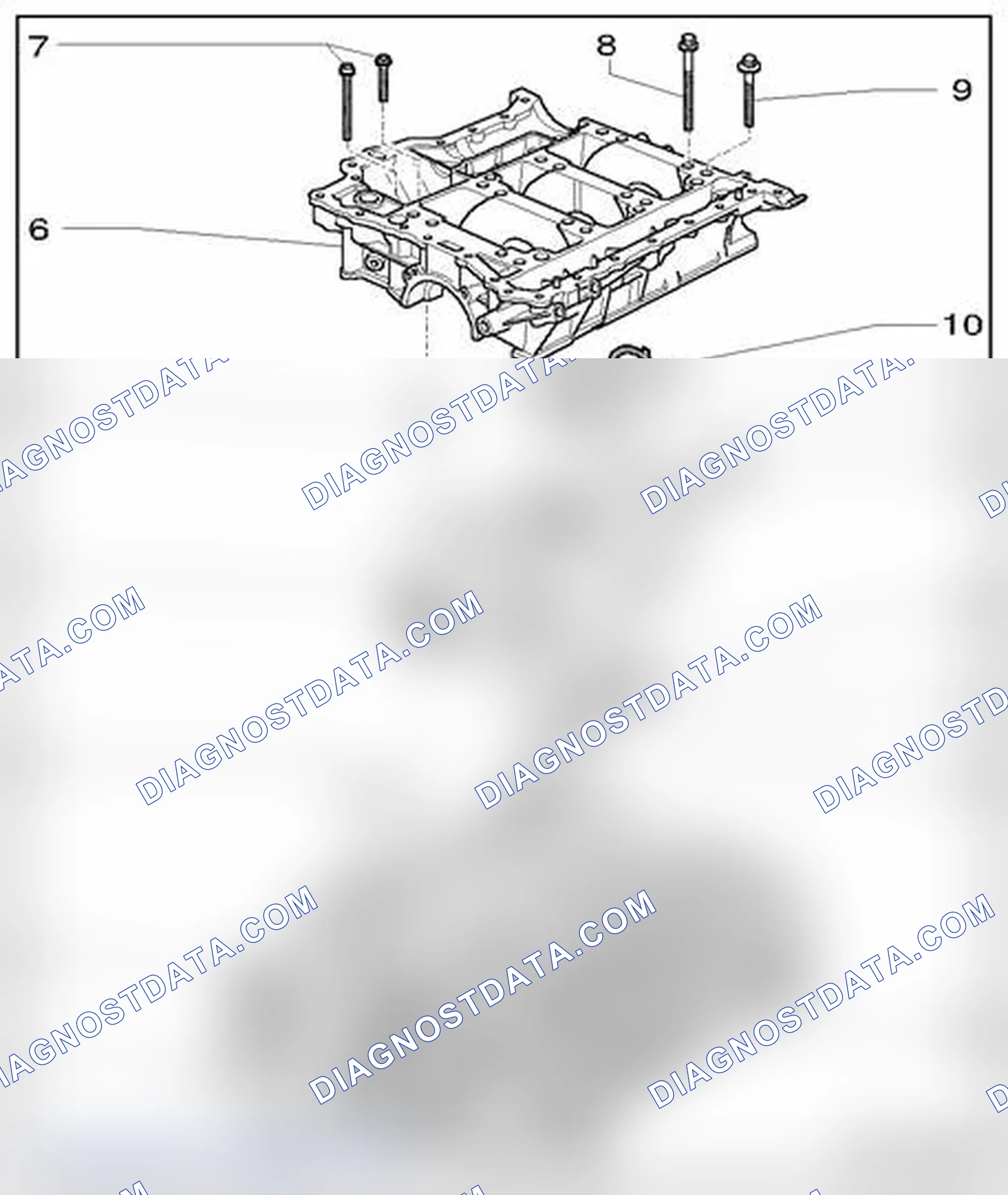Scheme 190: Crankshaft, Component Overview