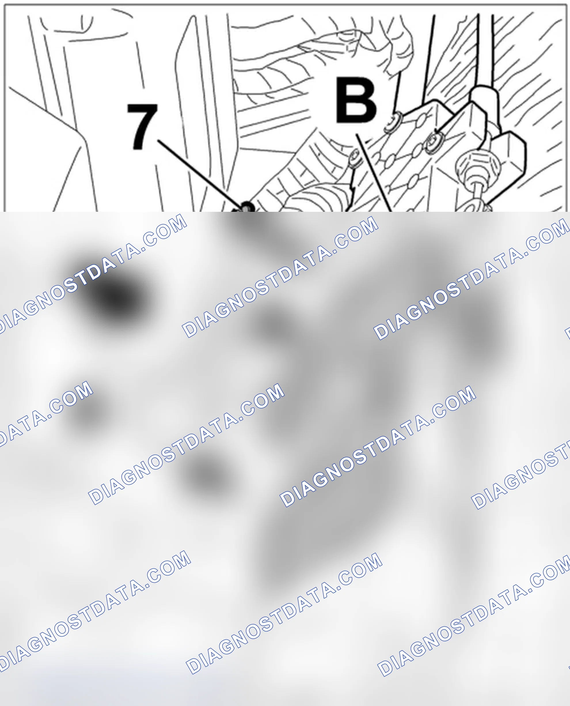 Scheme 266: Removing microswitch for convertible-top compartment lid drive.