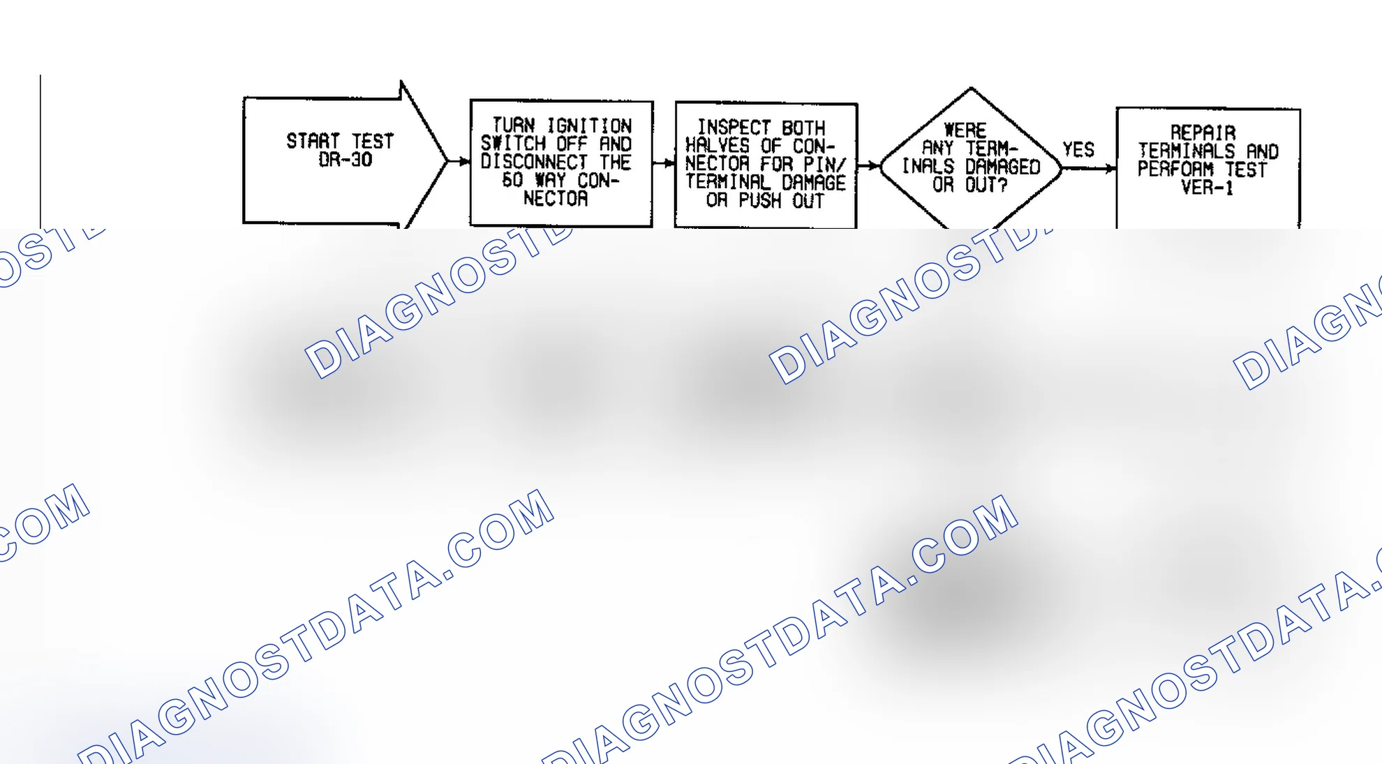 Scheme 352: DR30 - Checking For "FJ2 VOLTAGE SENSE" Fault Message