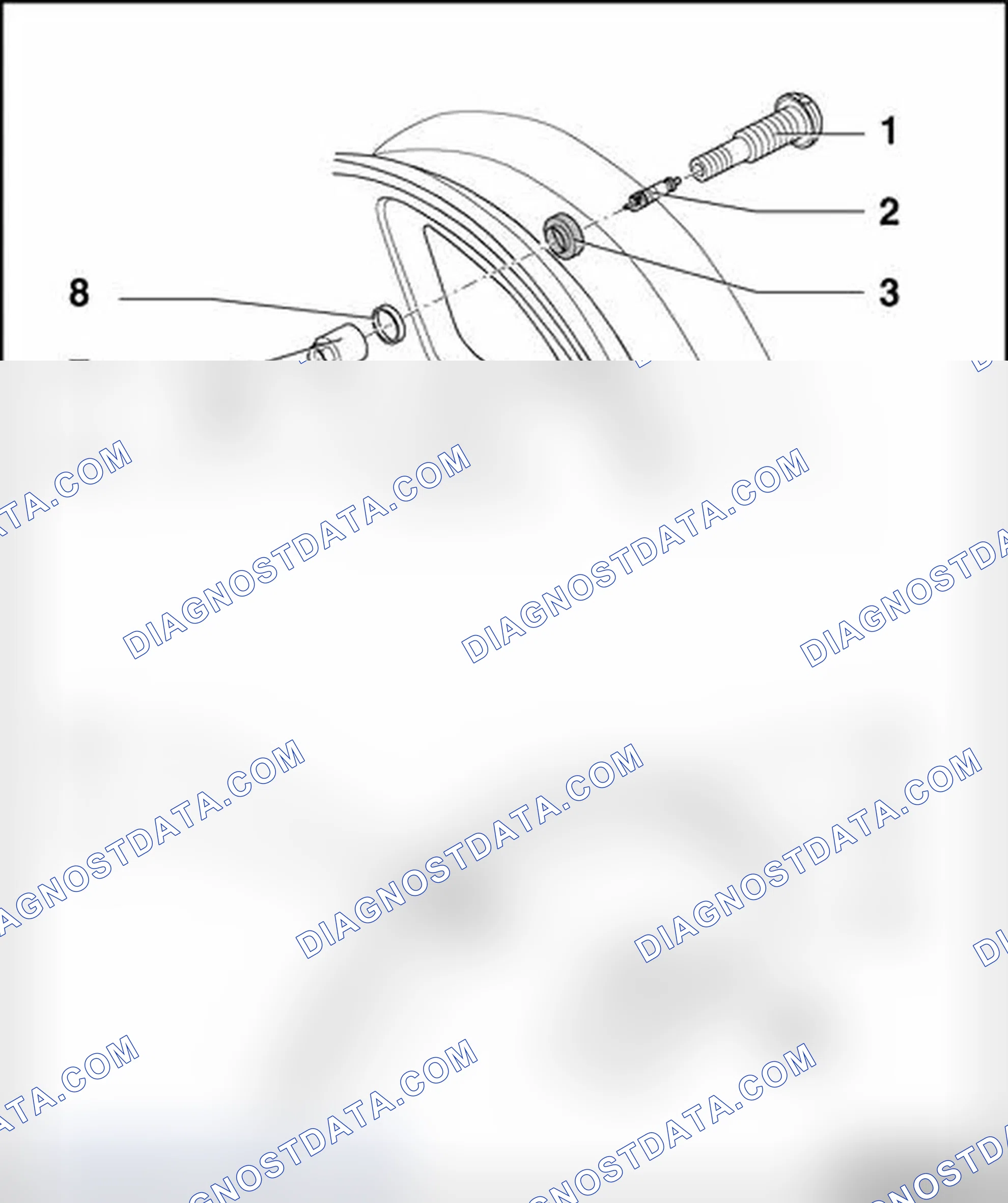 Scheme 9: Tire Pressure Monitoring, Assembly Overview