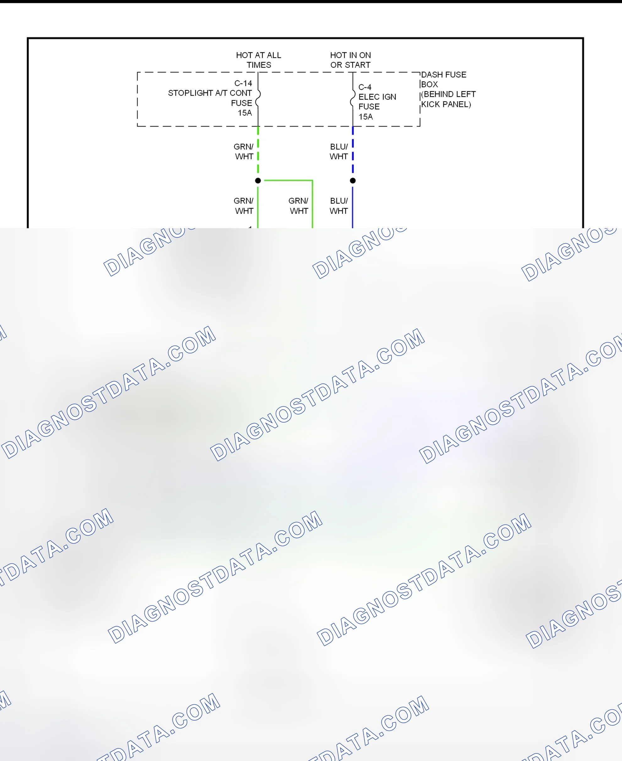 Scheme 46: Shift Interlock System Wiring Diagram (Trooper)
