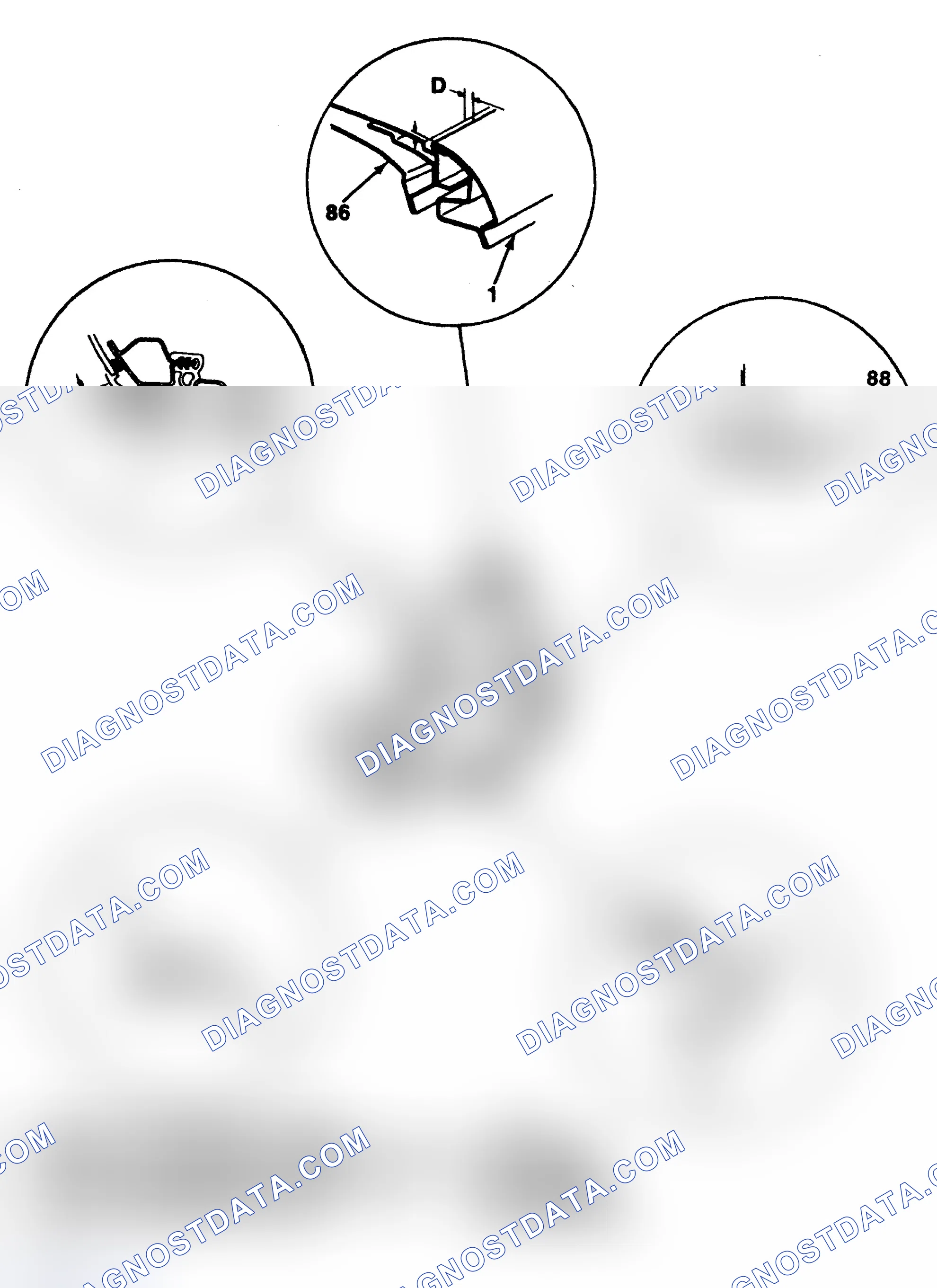 Scheme 9: DOOR ADJUSTMENT