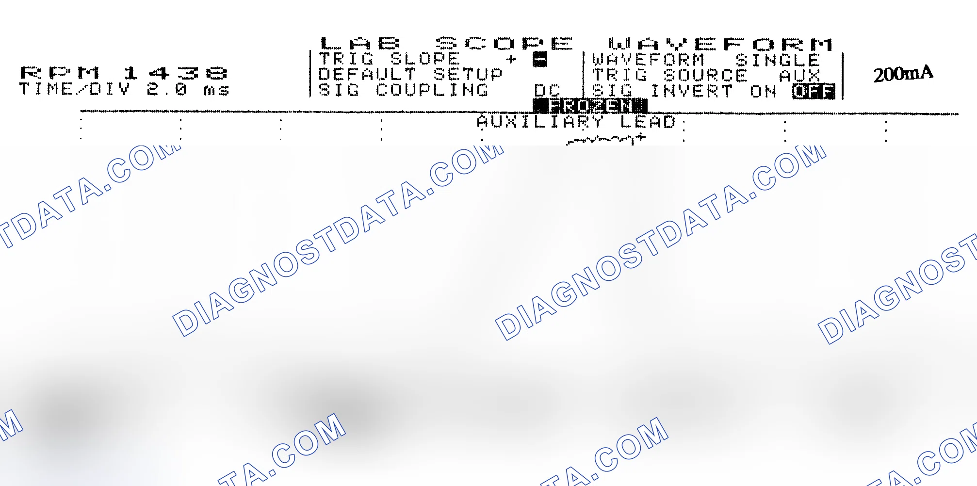 Scheme 15: Single Injector w/Normal Current Flow - Current Pattern