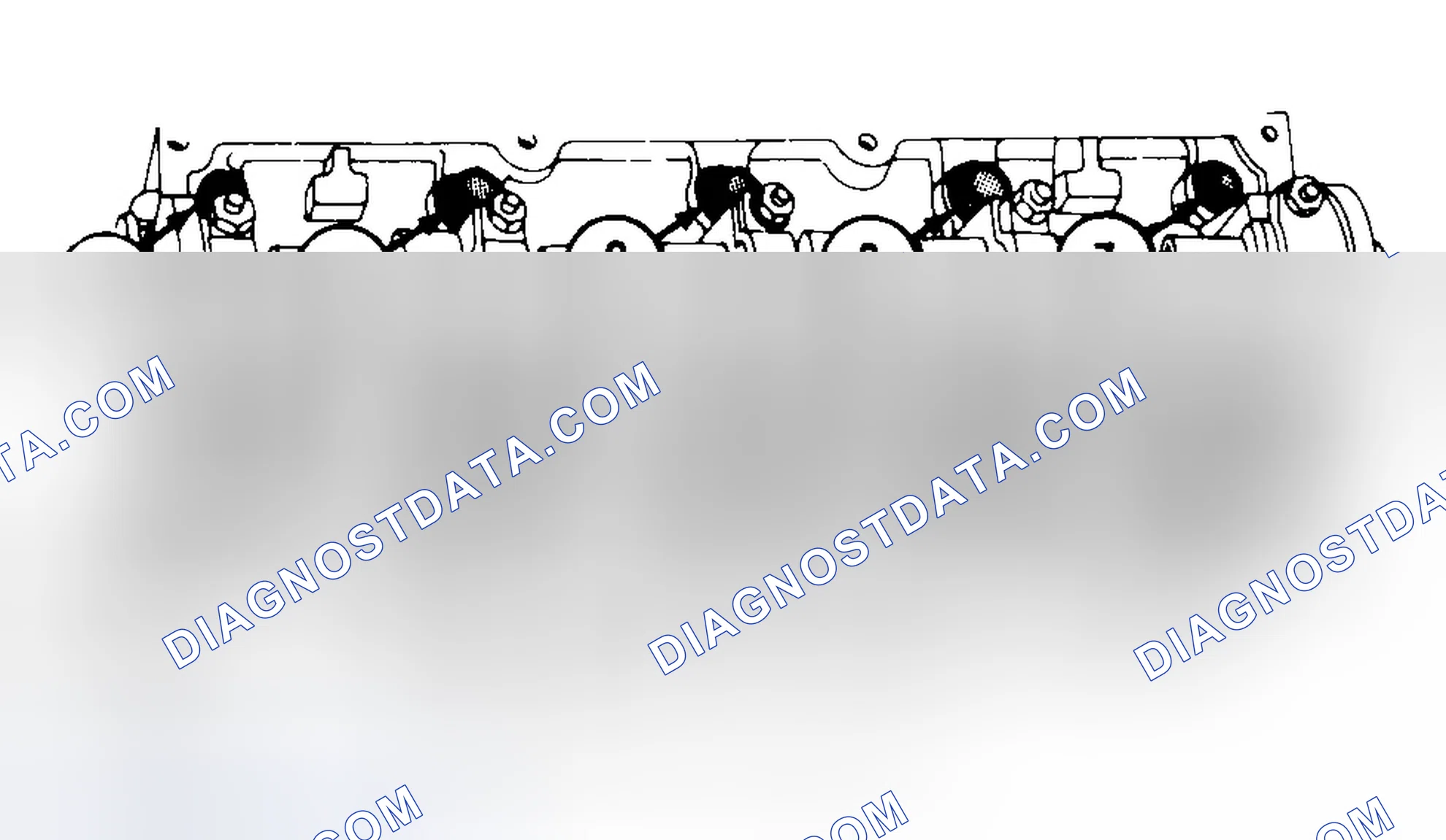Scheme 7: Typical Cylinder Head Tightening or Loosening Sequence