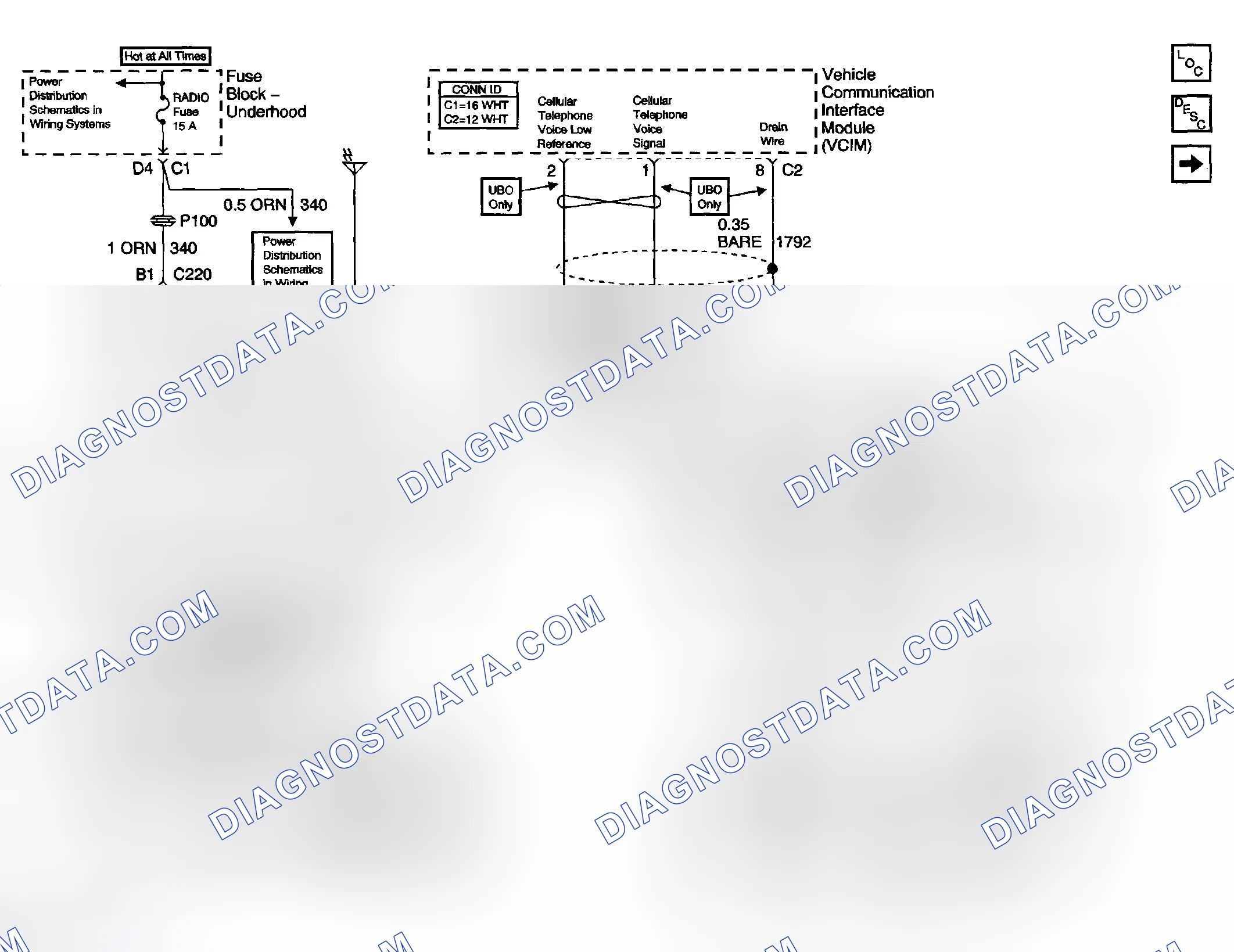 Scheme 1: Radio/Audio System Schematics (UQ3/UQ5)