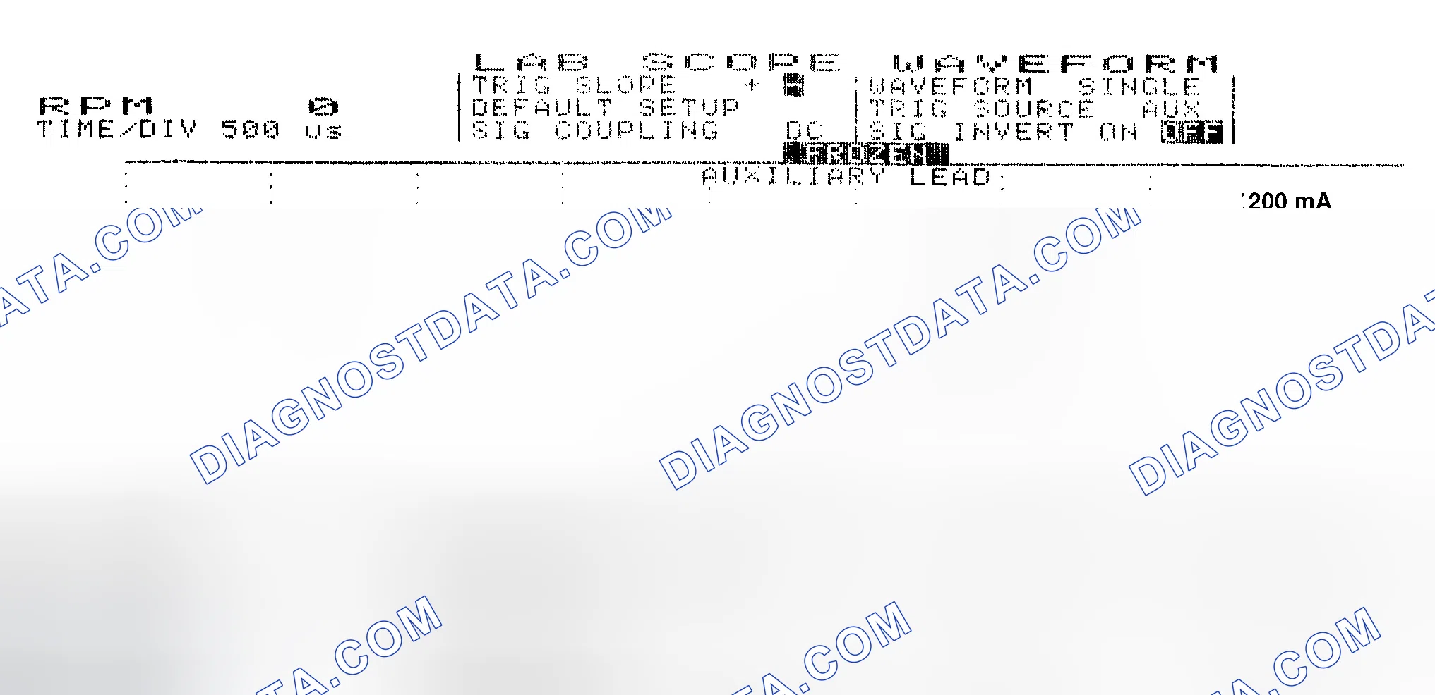 Scheme 17: Single Injector w/Normal Current Flow - Current Pattern