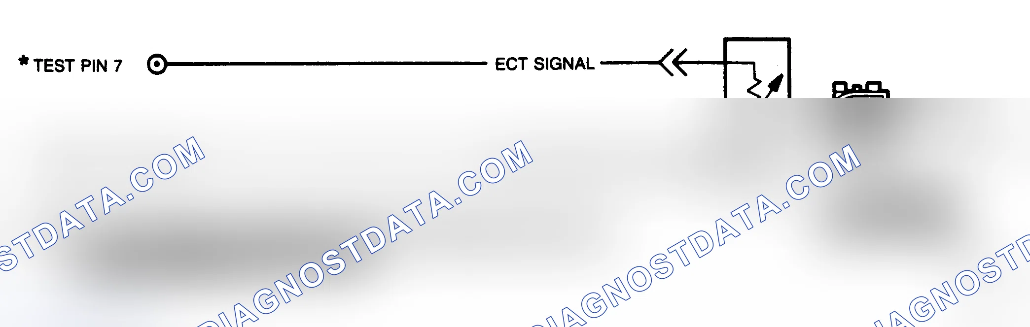 Scheme 42: Engine Coolant Temperature (ECT) Sensor Circuit