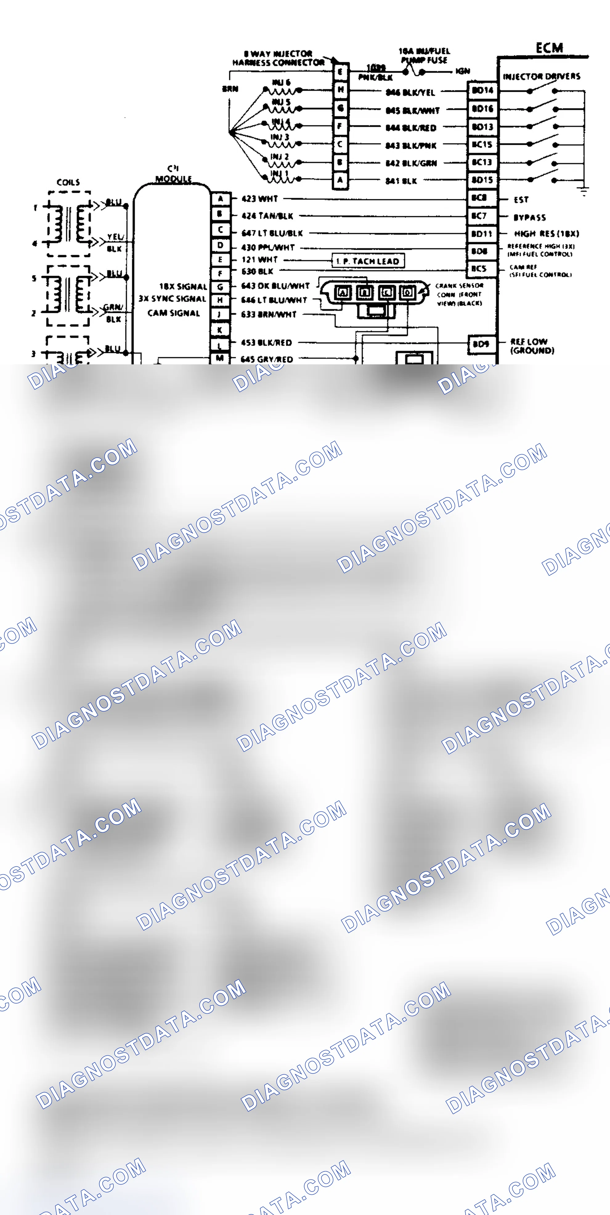 Scheme 519: Chart A3, Engine Cranks But Will Not Run (4 Of 4)