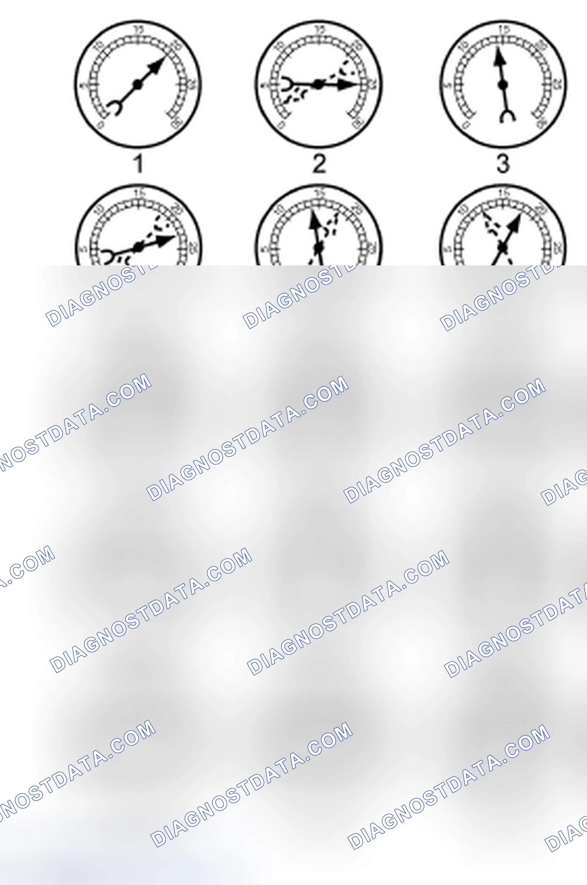 Scheme 514: Intake Manifold Vacuum Test - Interpreting Vacuum Gauge Readings