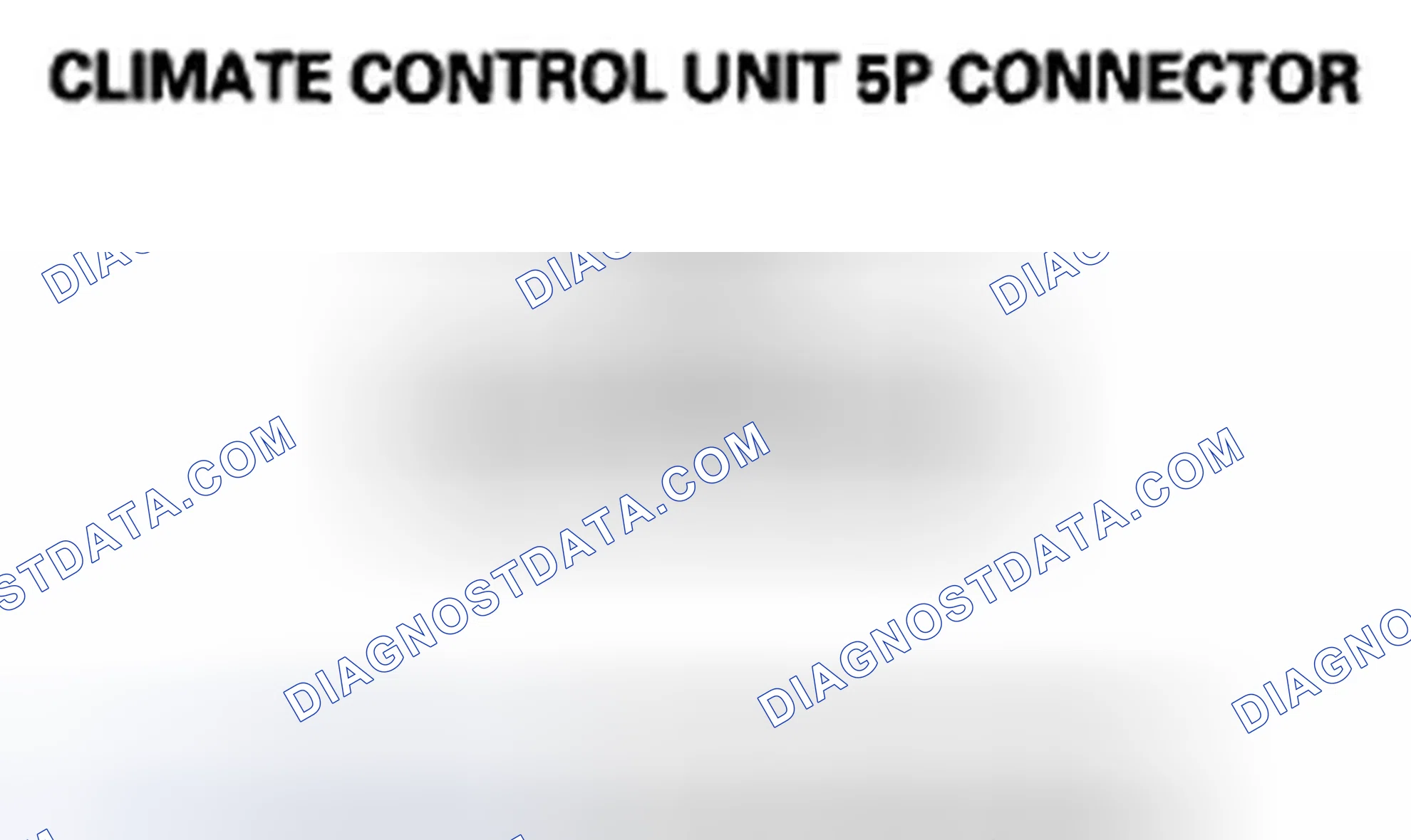Scheme 118: Climate Control Unit Inputs and Outputs
