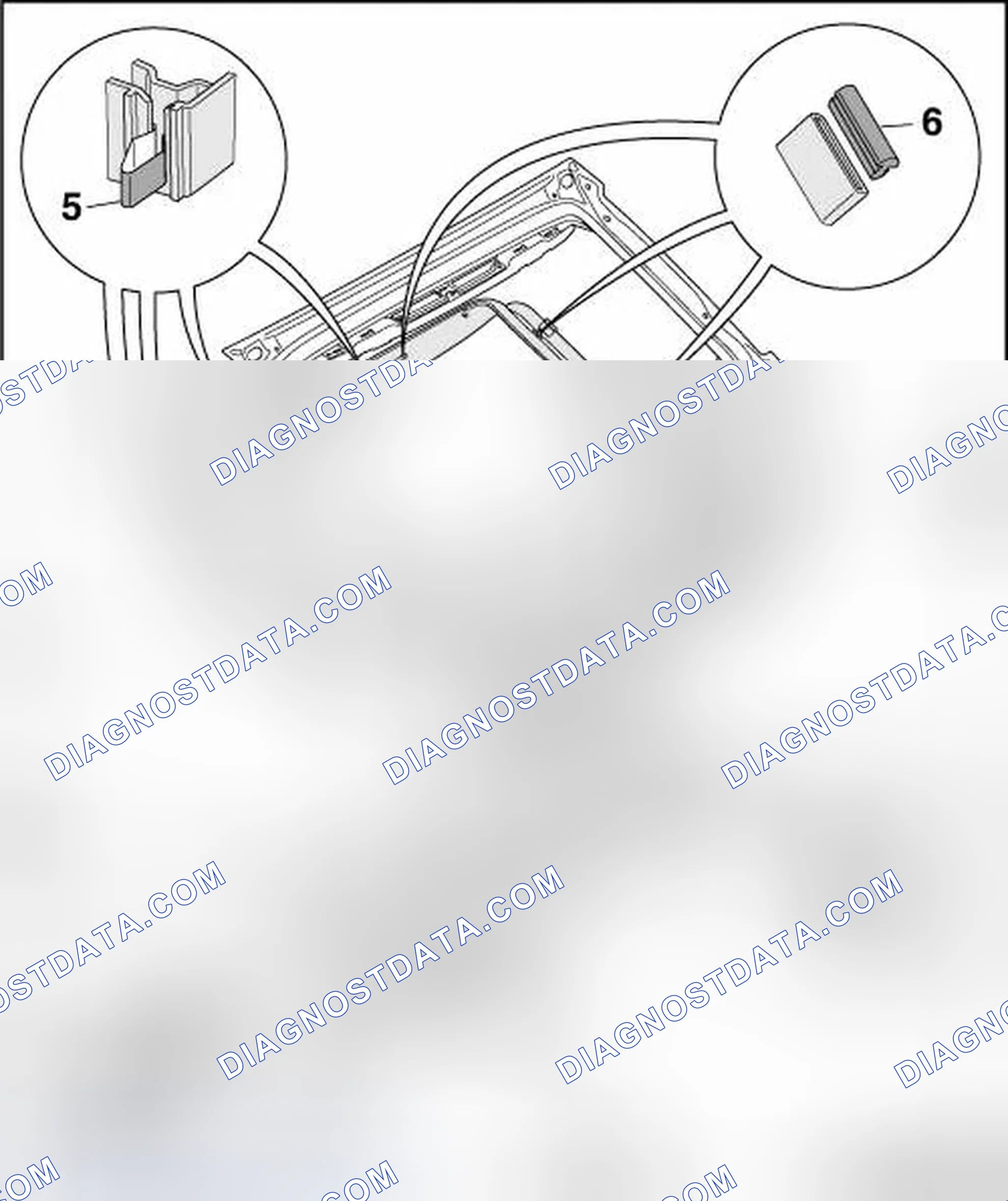 Scheme 22: REAR LID TRIM COMPONENT OVERVIEW