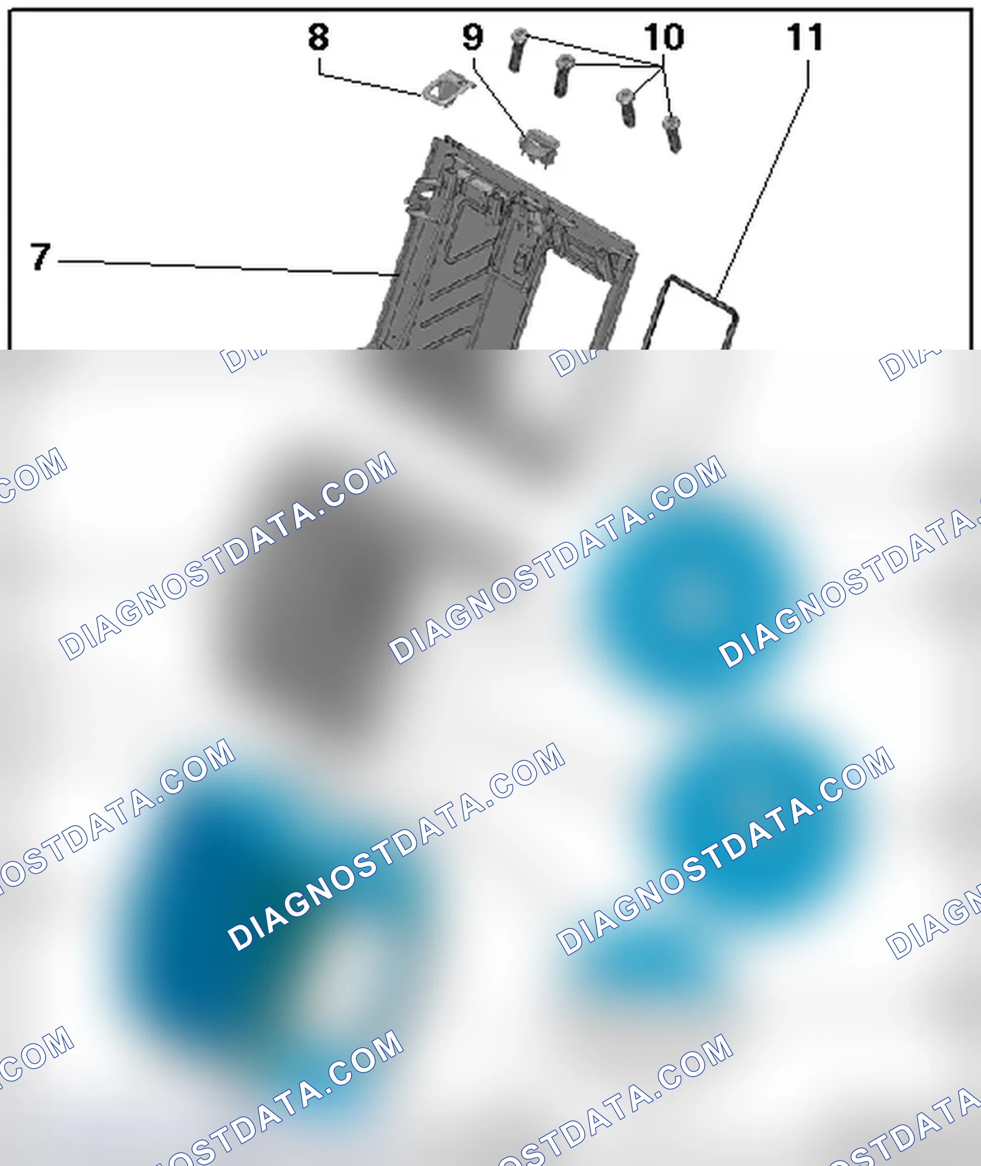 Scheme 652: SPLIT REAR SEAT BACKREST WITH PASS-THROUGH OVERVIEW