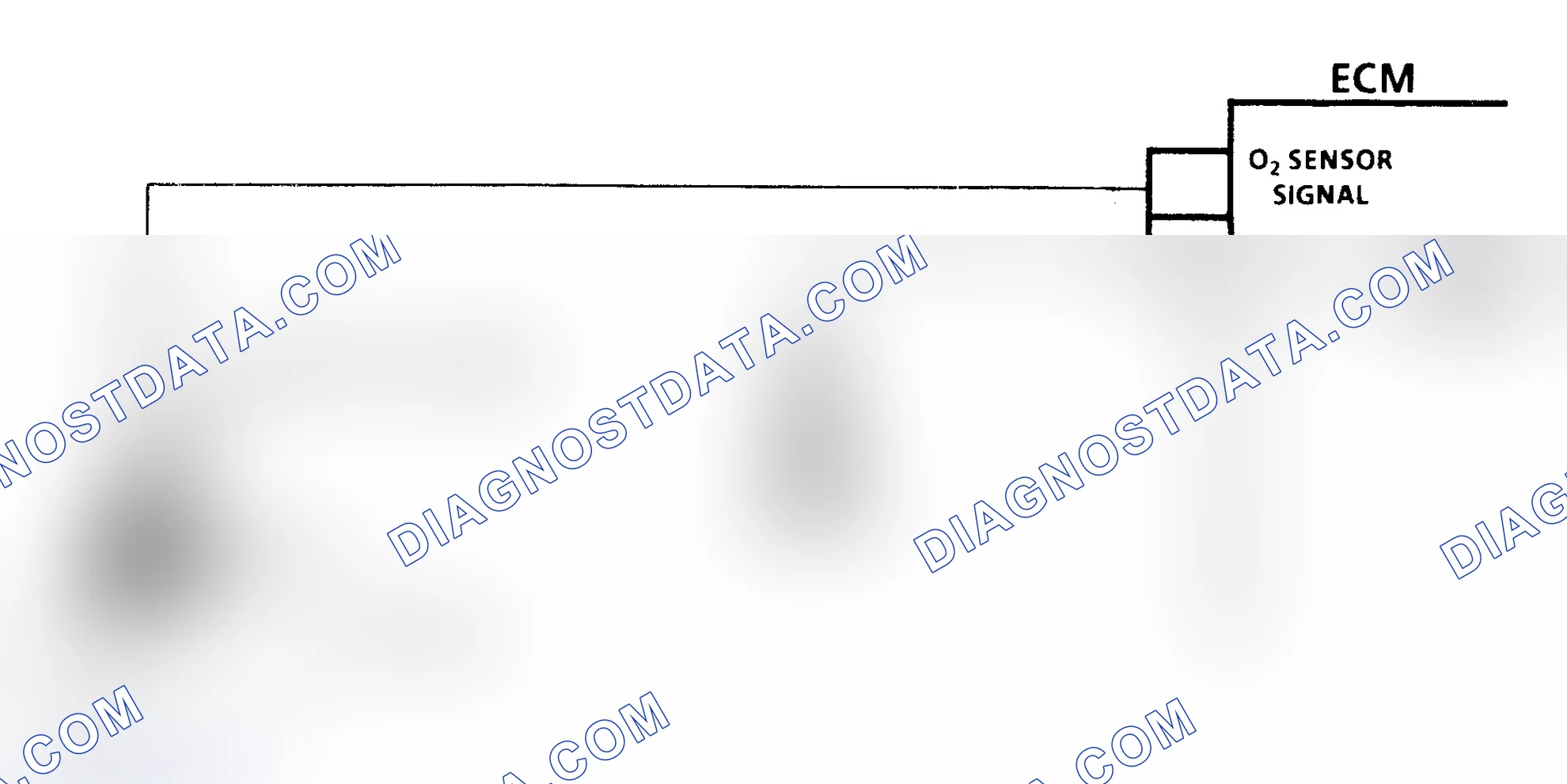 Scheme 138: Code 13, Schematic, Open Oxygen (O2) Sensor Circuit
