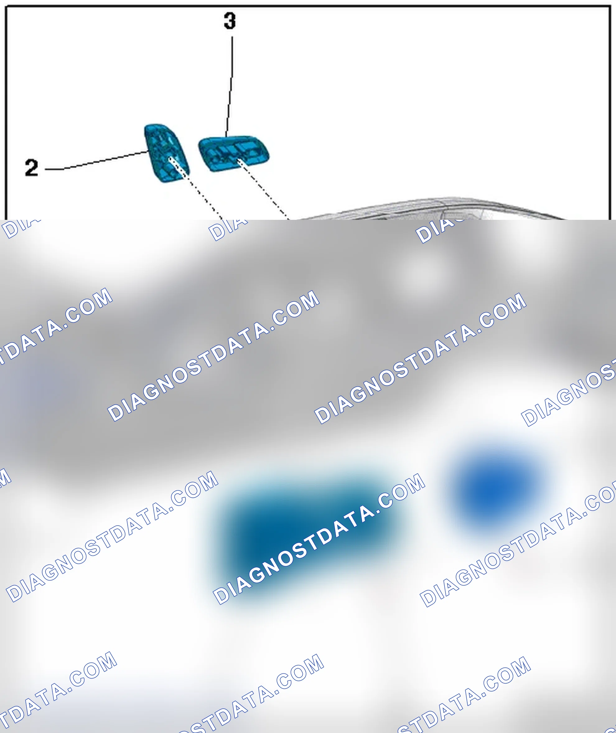 Scheme 99: SEAT ADJUSTMENT CONTROLS AND SWITCHES OVERVIEW
