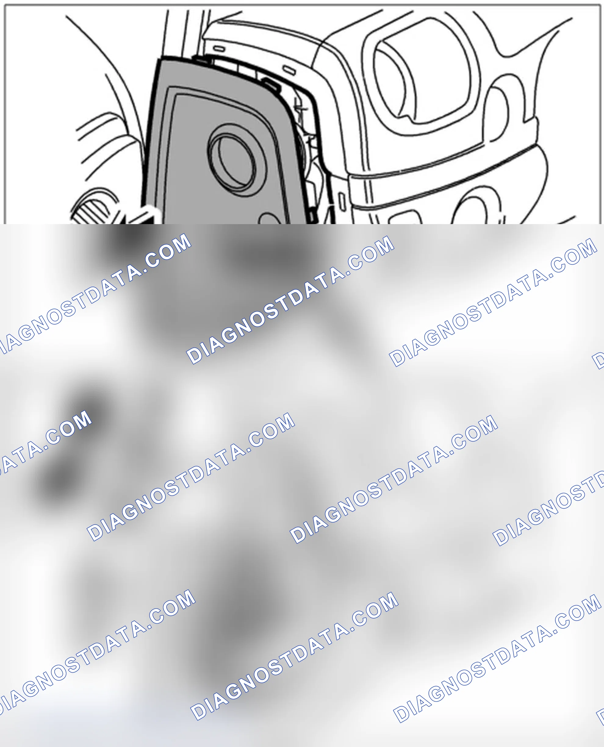 Scheme 42: Removing air vent at door