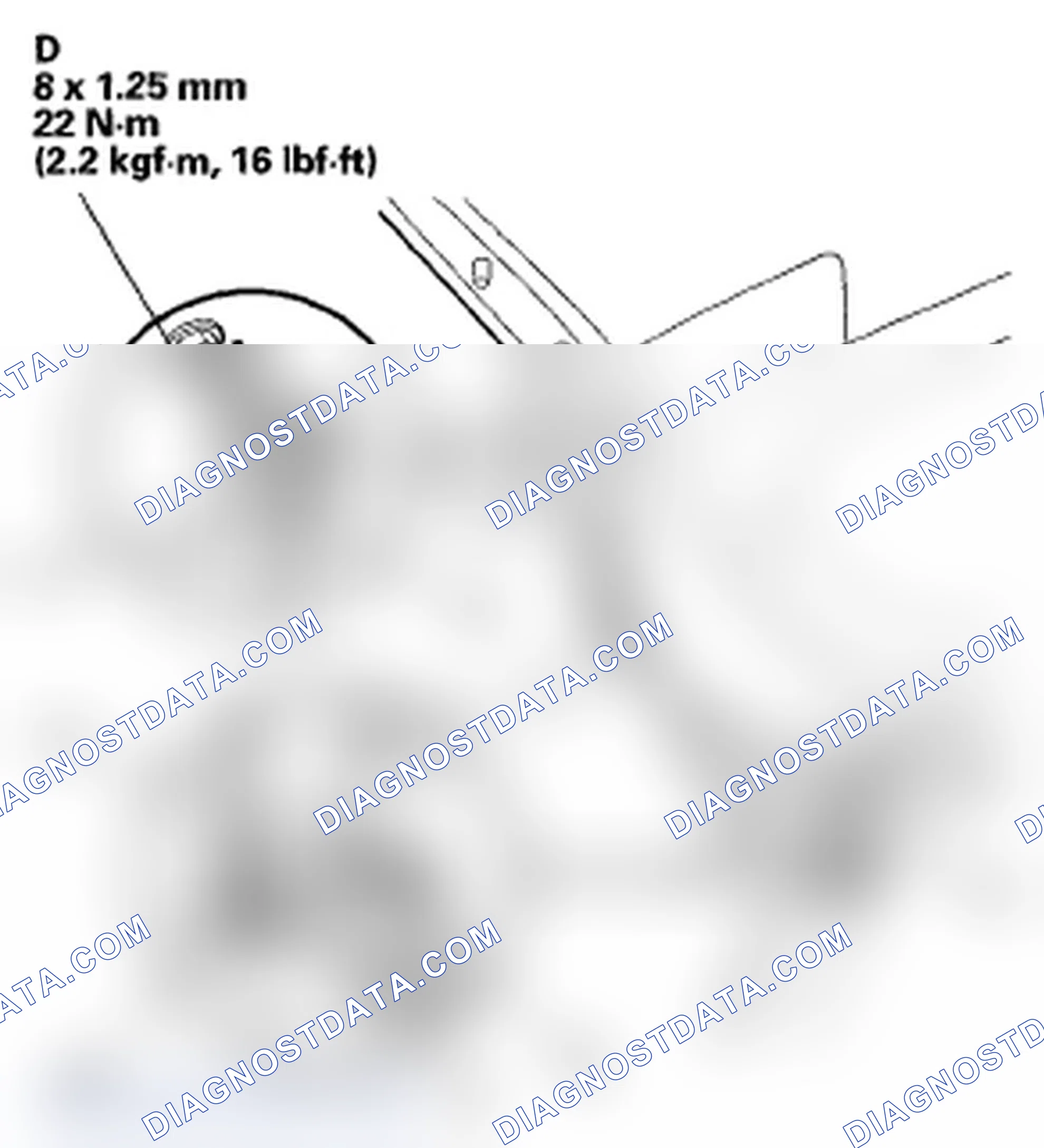 Scheme 125: Tailgate Support Strut Replacement