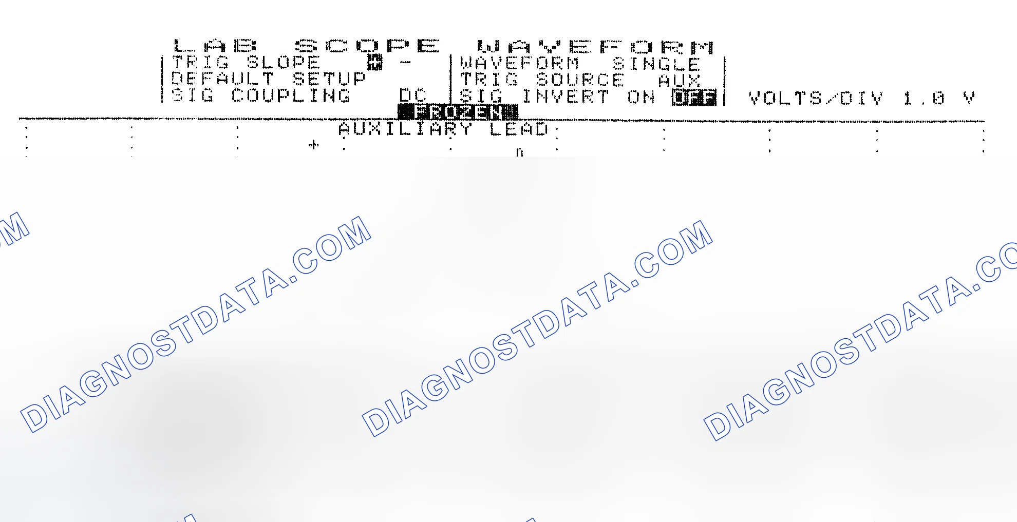 Scheme 19: Single Injector w/Excessive Current Flow - Current Pattern