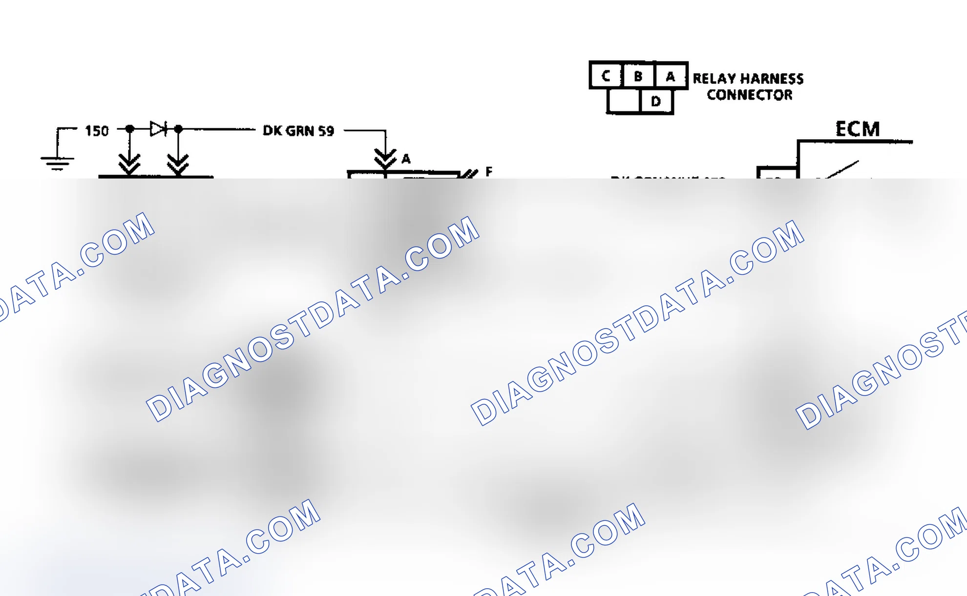 Scheme 494: Chart C10 Schematic: A/C Clutch Control (N Body)