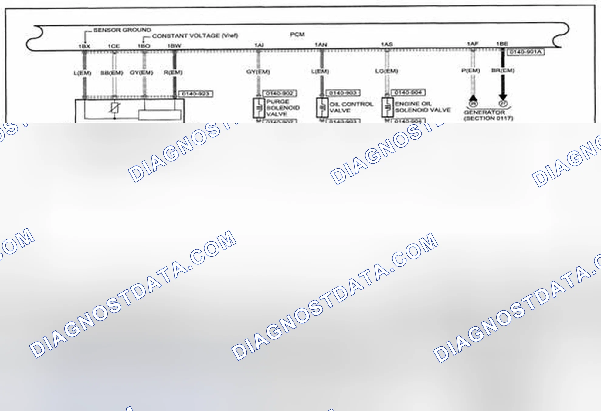 Scheme 162: Control System (SKYACTIV-G 2.0) Wiring Diagram - 0140-9b (1 Of 2)