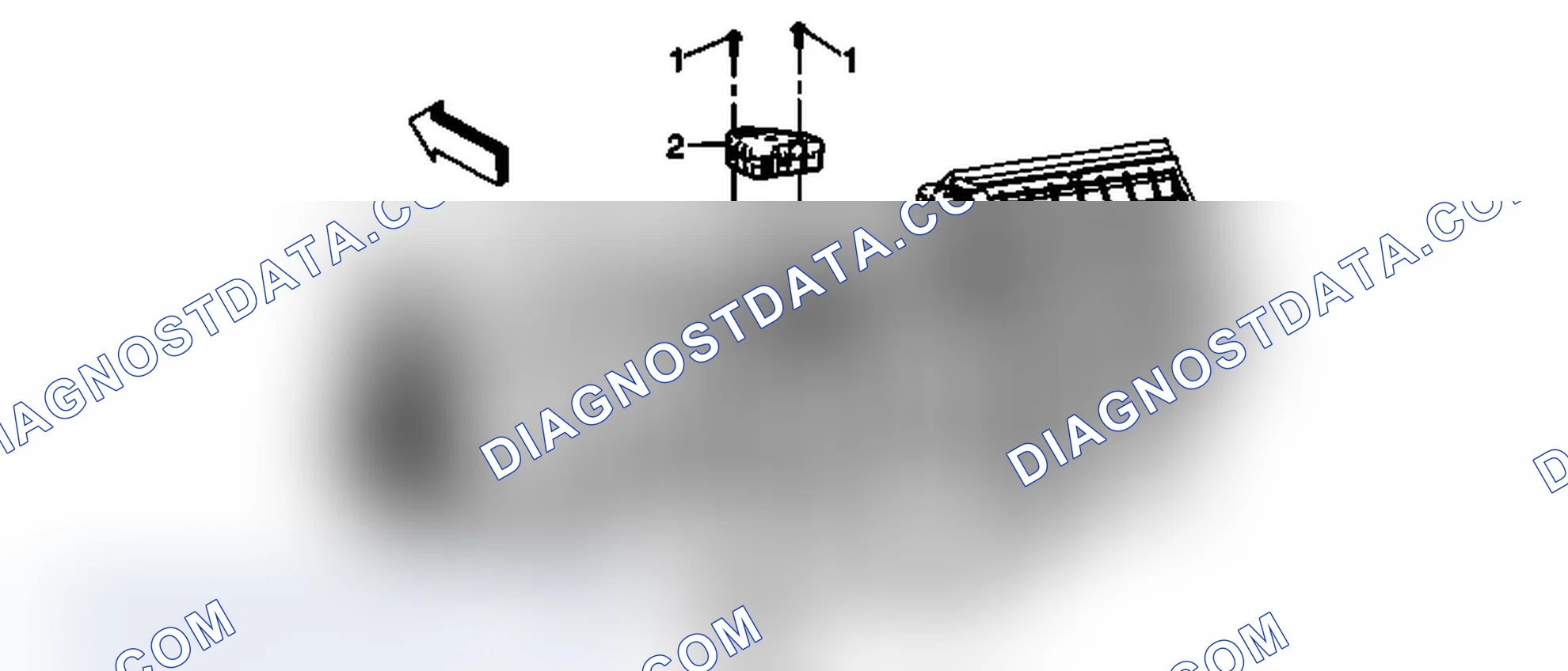 Scheme 61: Air Temperature Actuator Replacement - Right Side