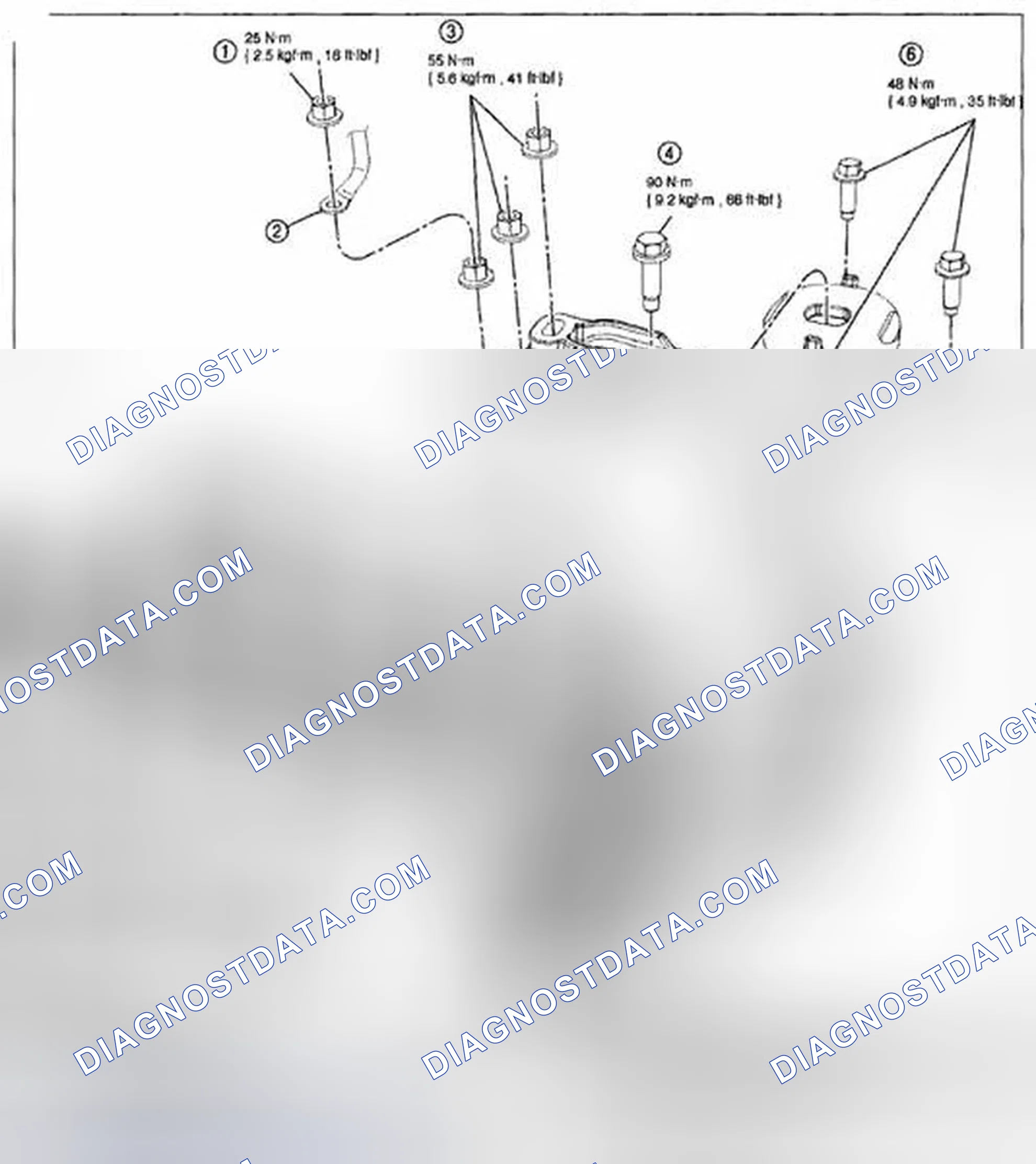 Scheme 456: ENGINE SUPPORT INSULATORS REMOVAL/INSTALLATION - 3.0L