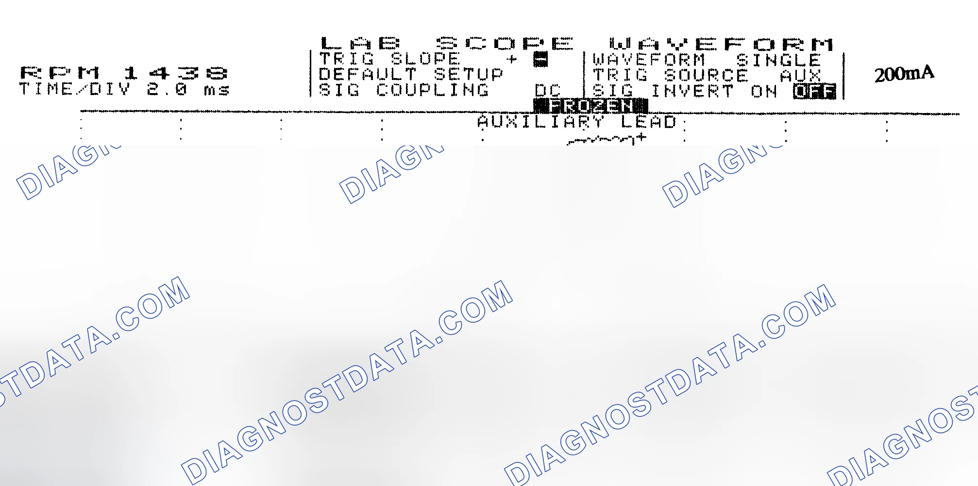 Scheme 15: Single Injector w/Normal Current Flow - Current Pattern