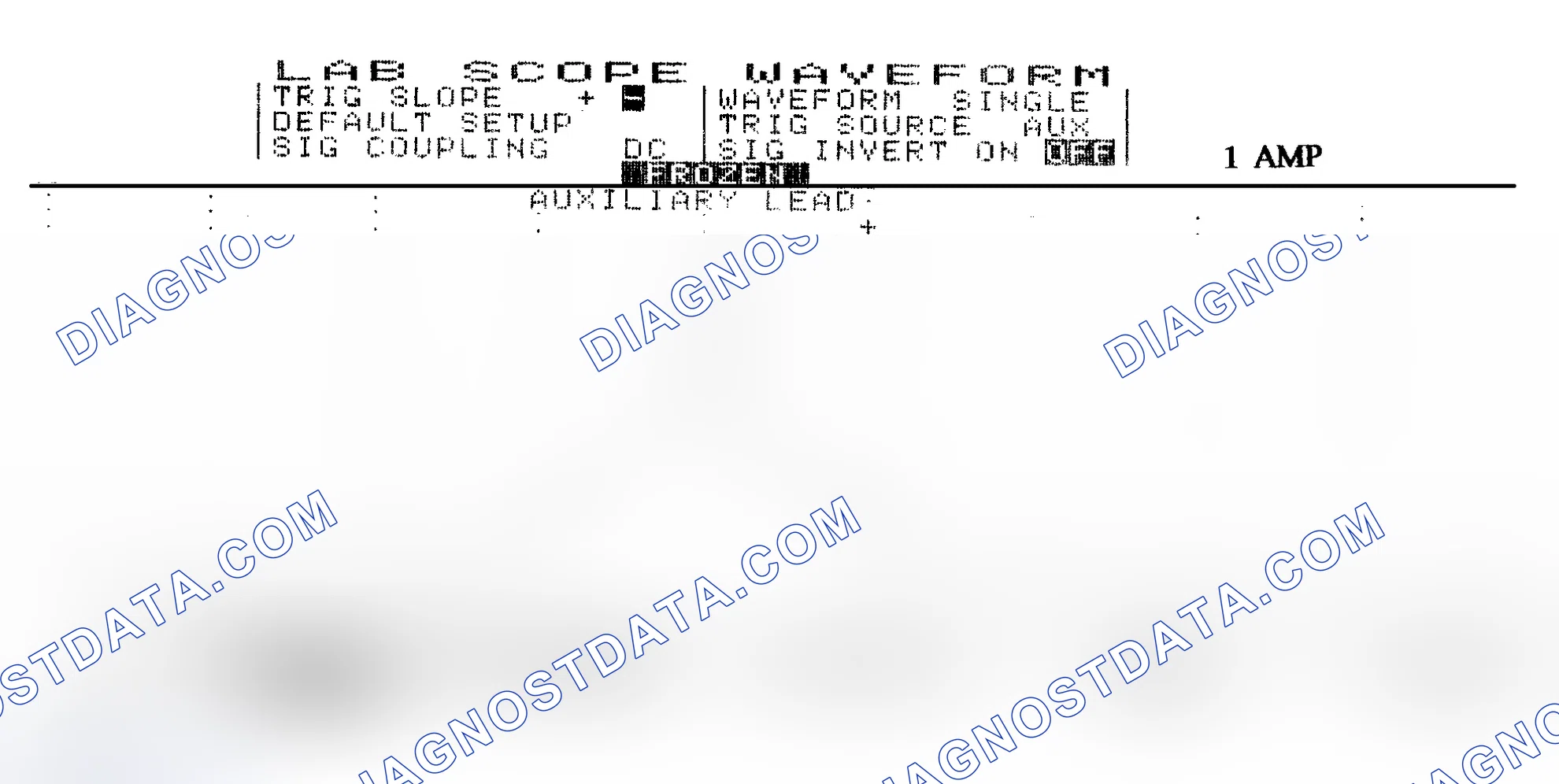 Scheme 20: Single Injector w/Normal Current Flow - Current Pattern
