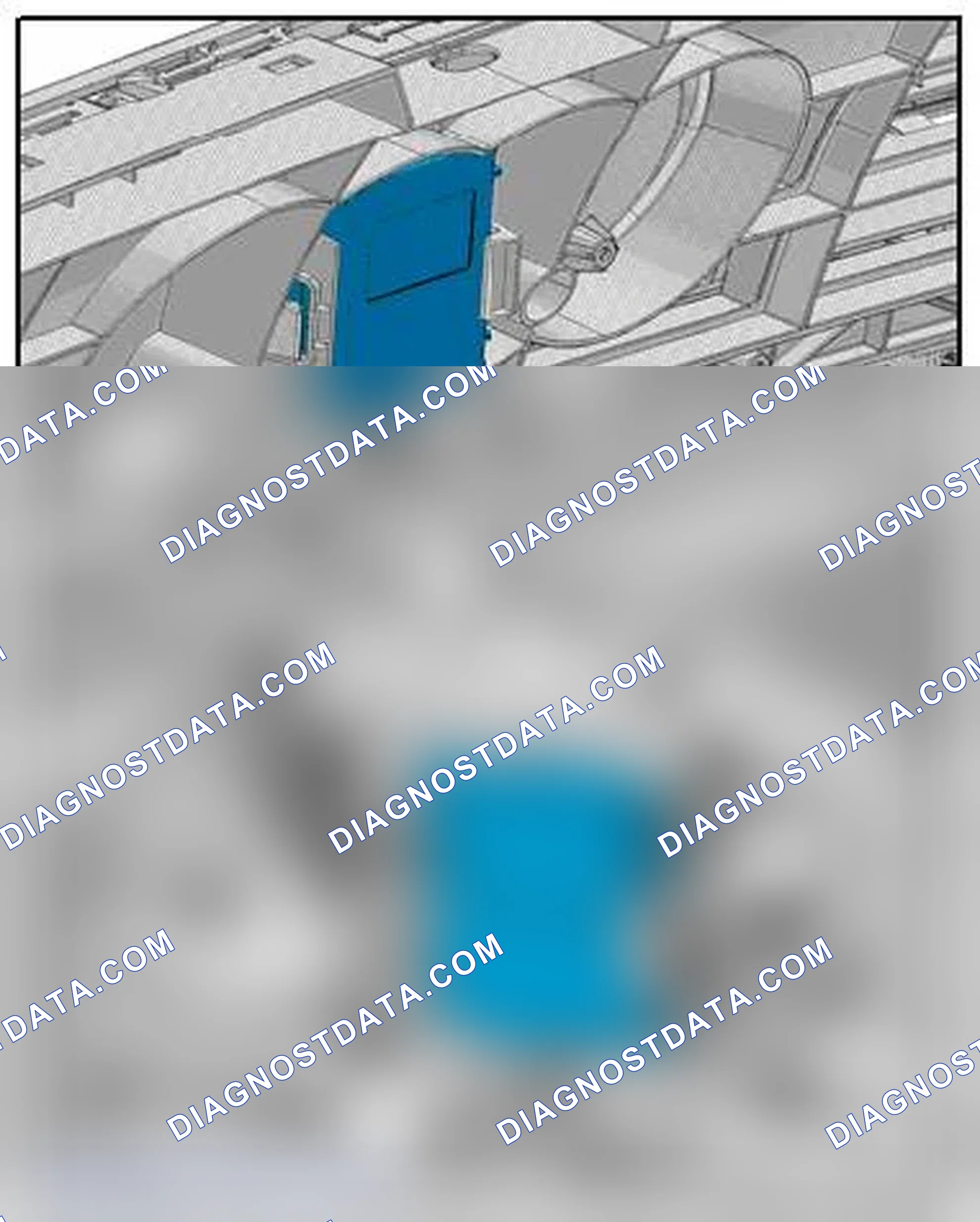 Scheme 303: GARAGE DOOR OPENER CONTROL MODULE -J530-, FROM MY 2013