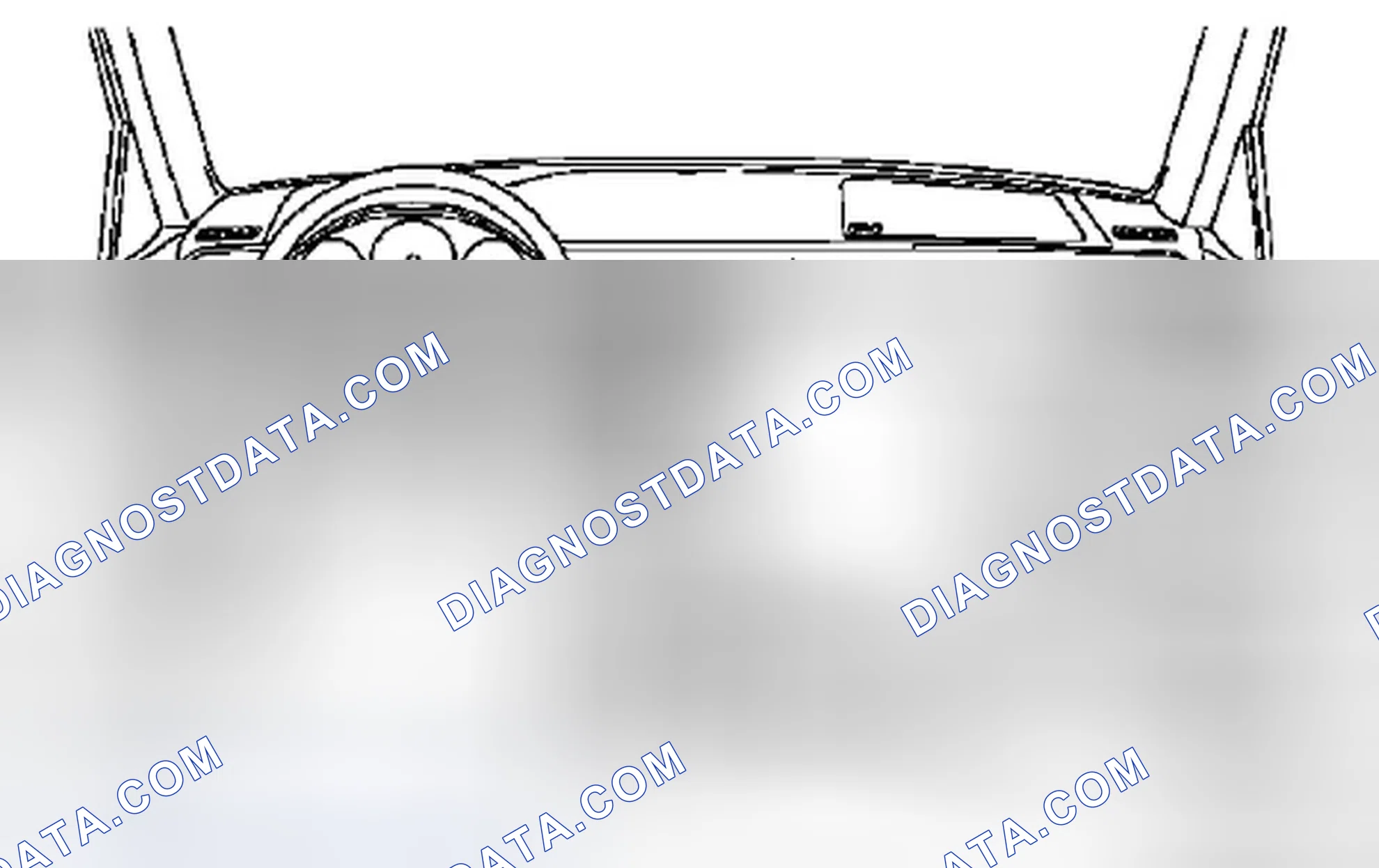 Scheme 146: Heater core temperature sensor, location - GF83.57-P-2101-02A