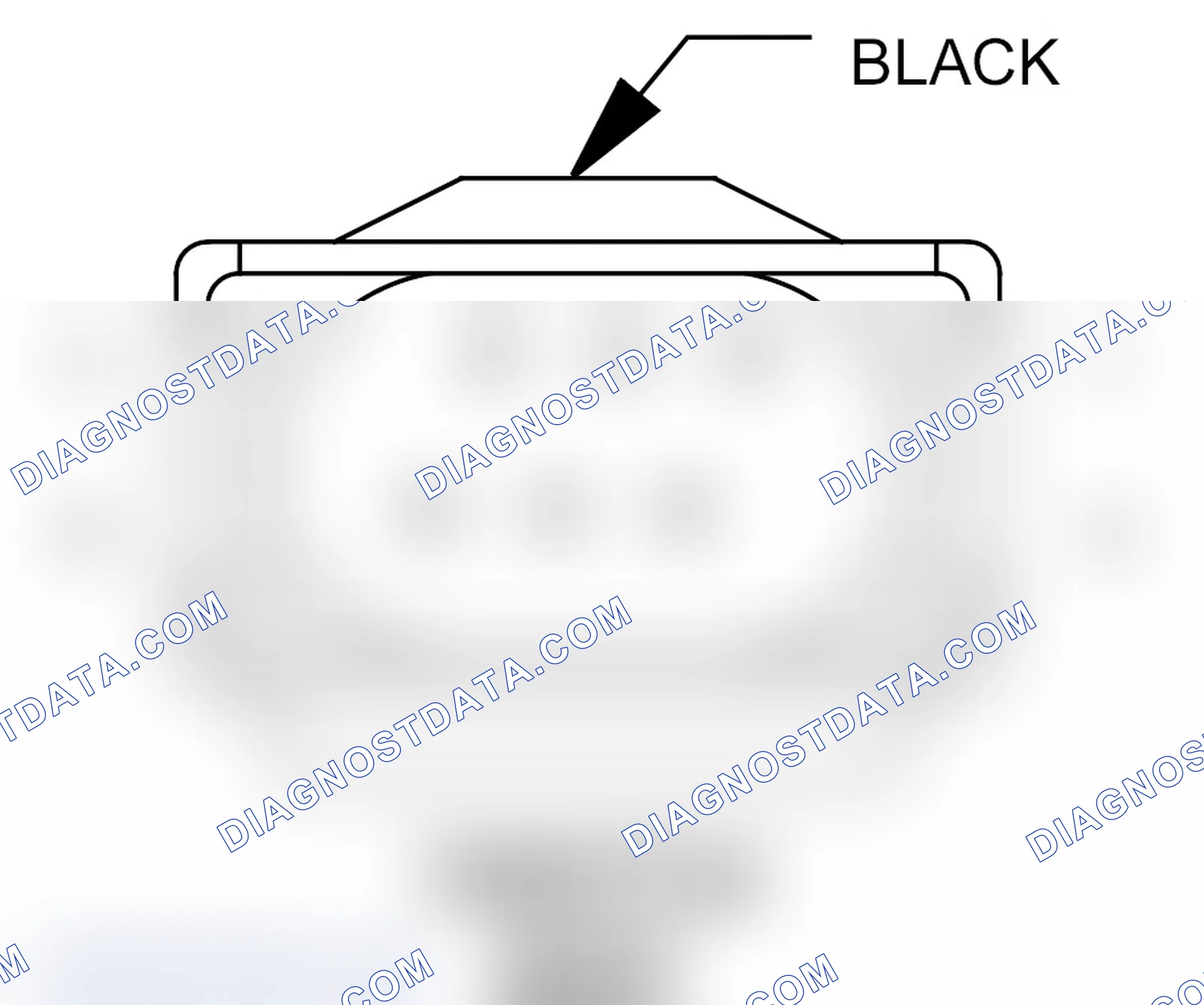 Scheme 234: Throttle Body Connector End View