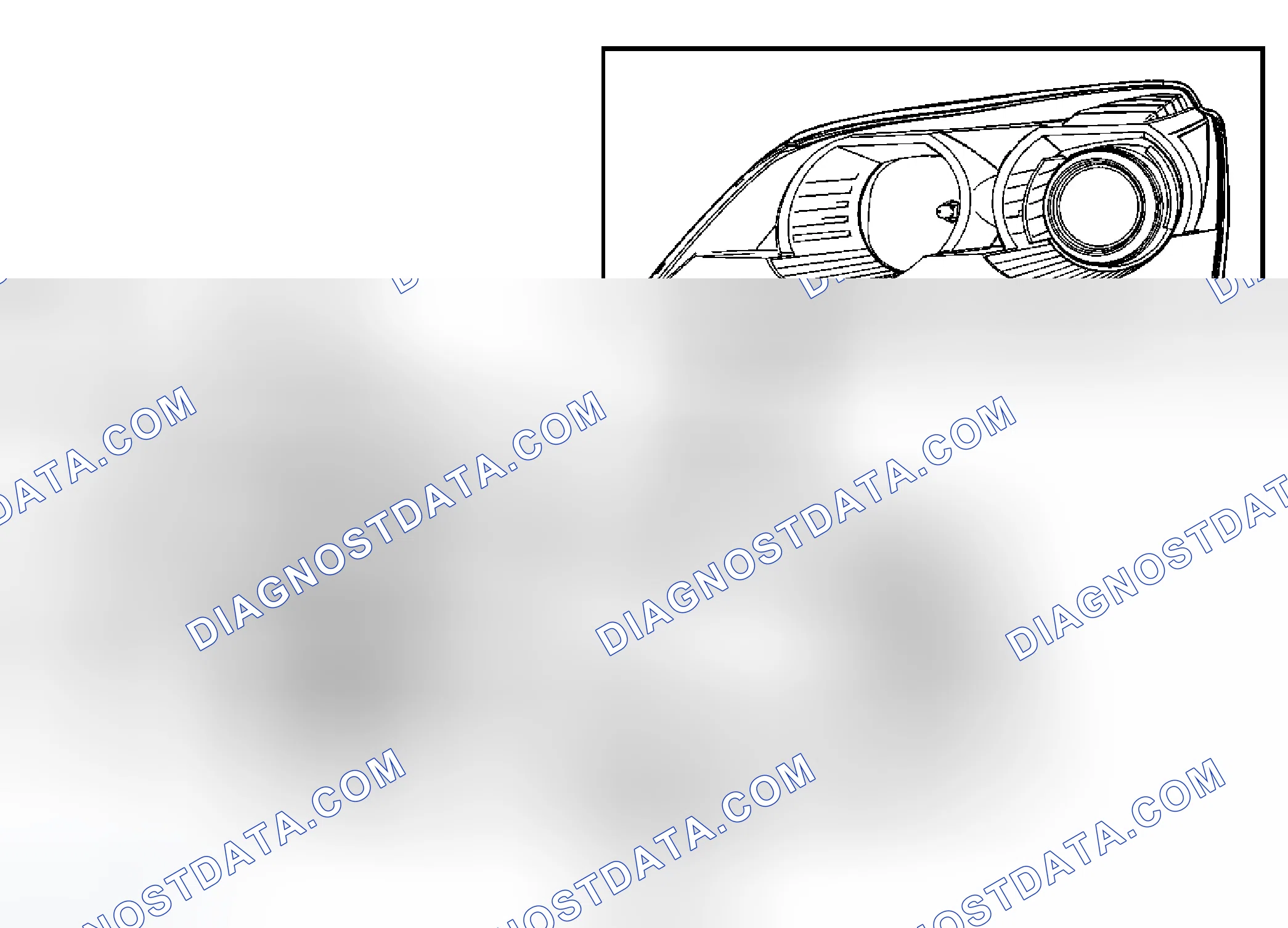 Scheme 47: Headlamp Bulb Replacement (Traverse with TVP Lo Beam)