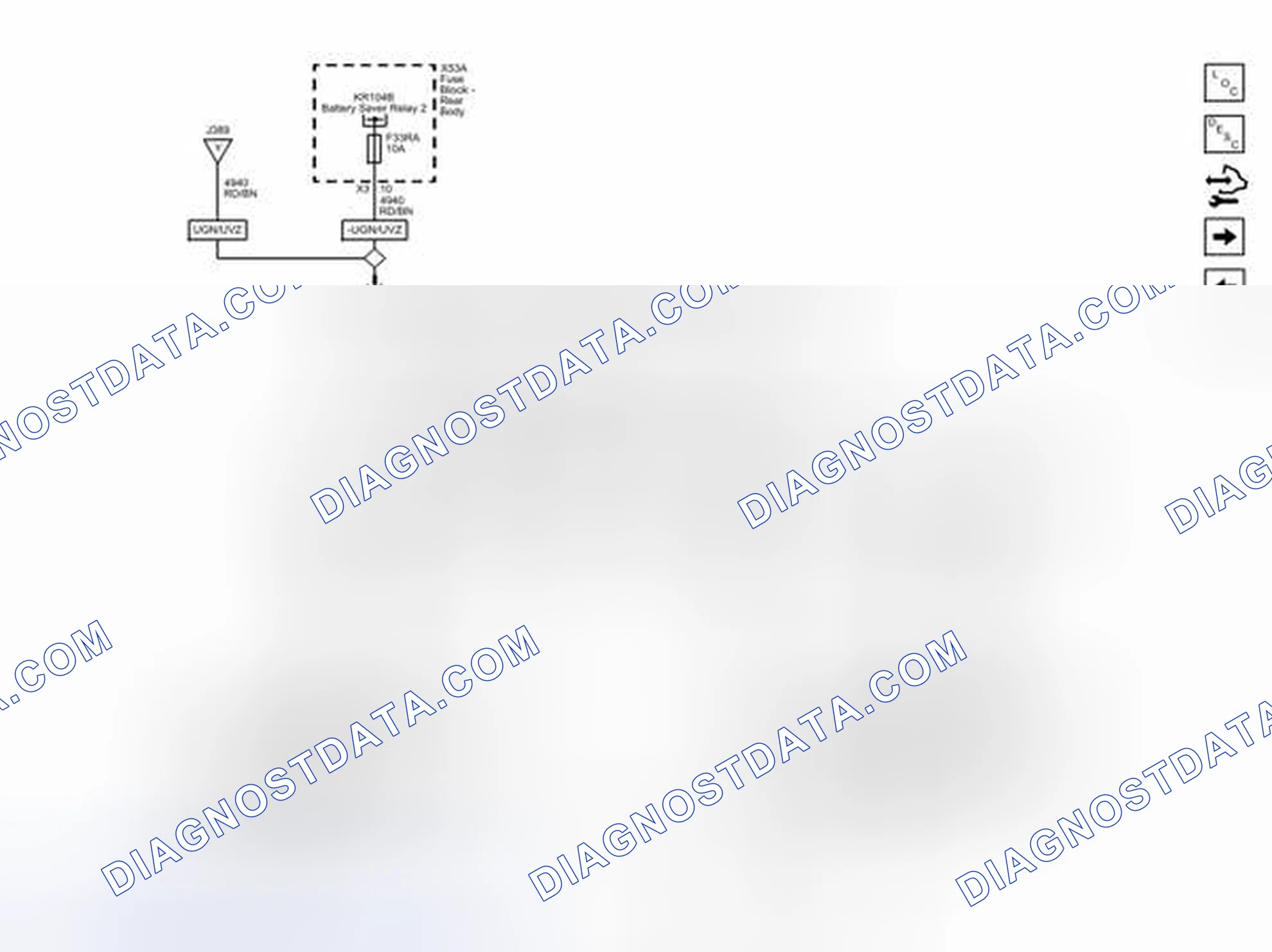 Scheme 9: Side Blind Alert (except CZ2 with UFG/UFT)