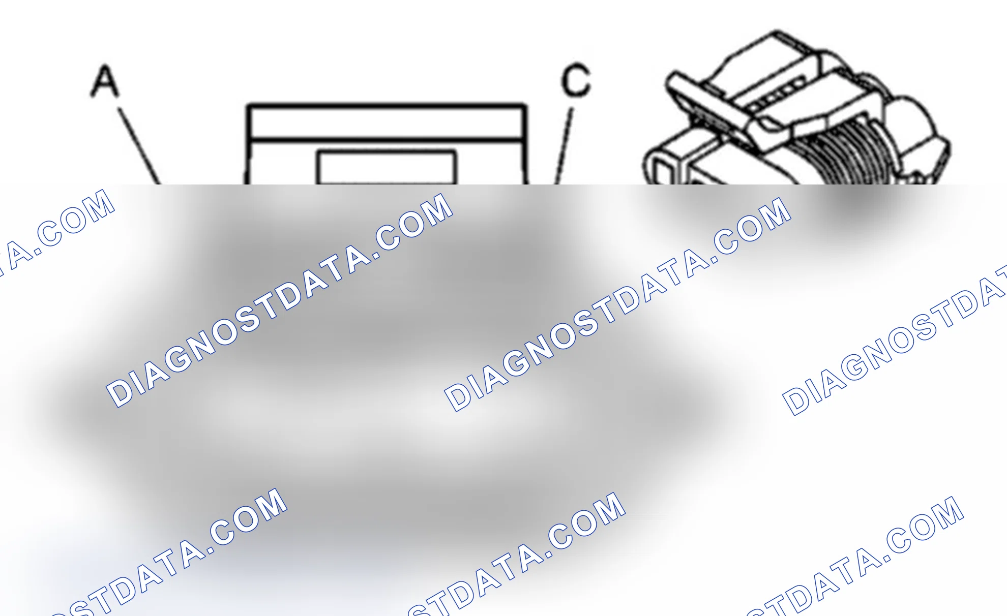 Engine Controls Connector End Views