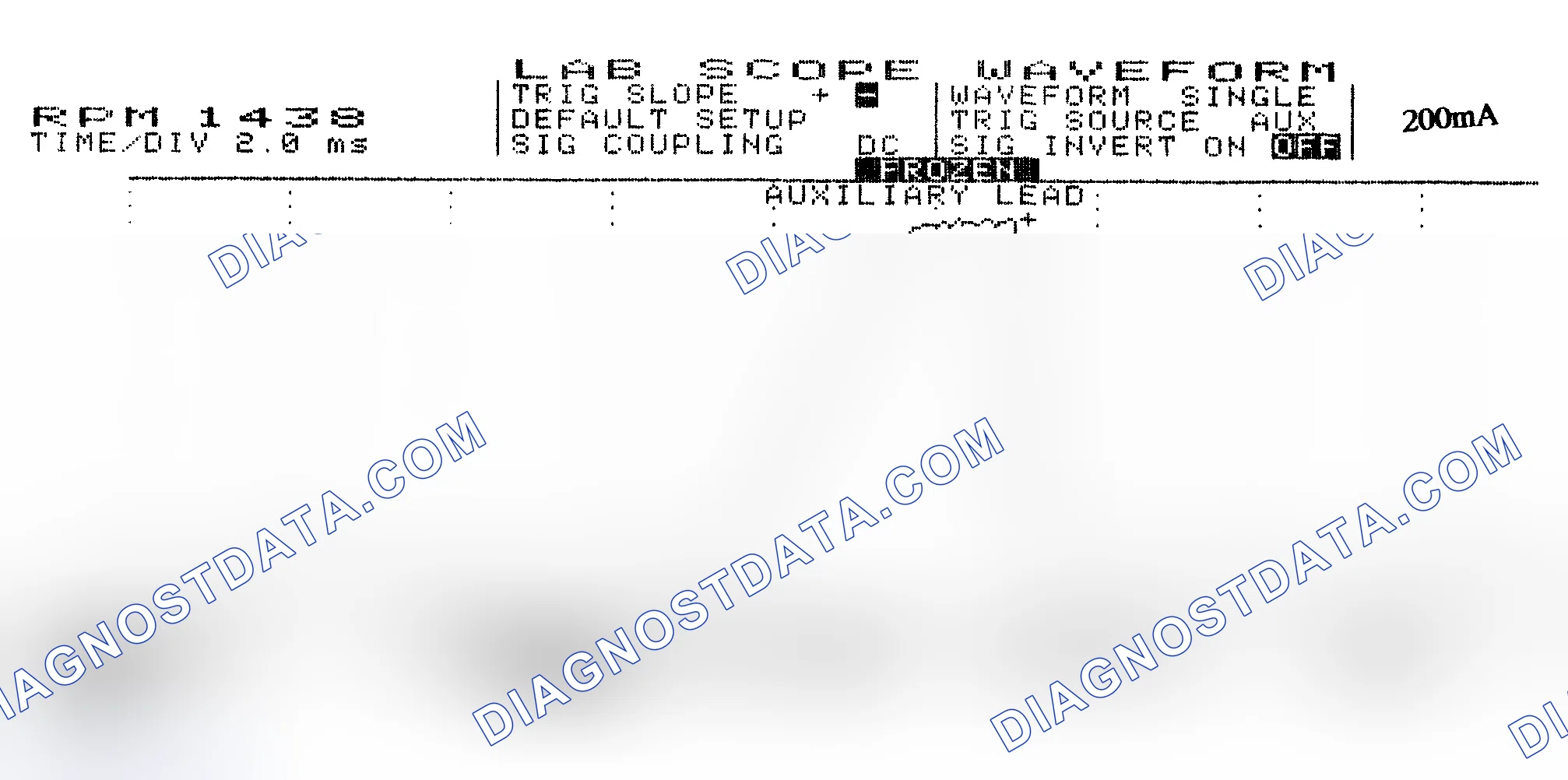Scheme 15: Single Injector w/Normal Current Flow - Current Pattern