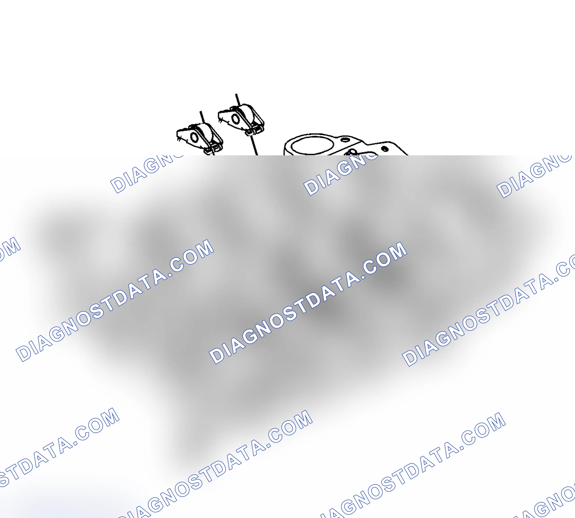 Scheme 110: Valve Rocker Arm Removal - Left Side