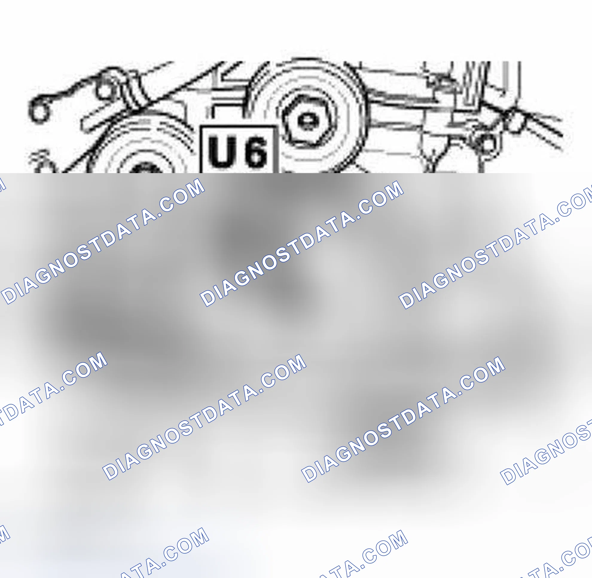 Scheme 124: INSTALLING CAMSHAFTS - CYLINDER BANK 4 - 6