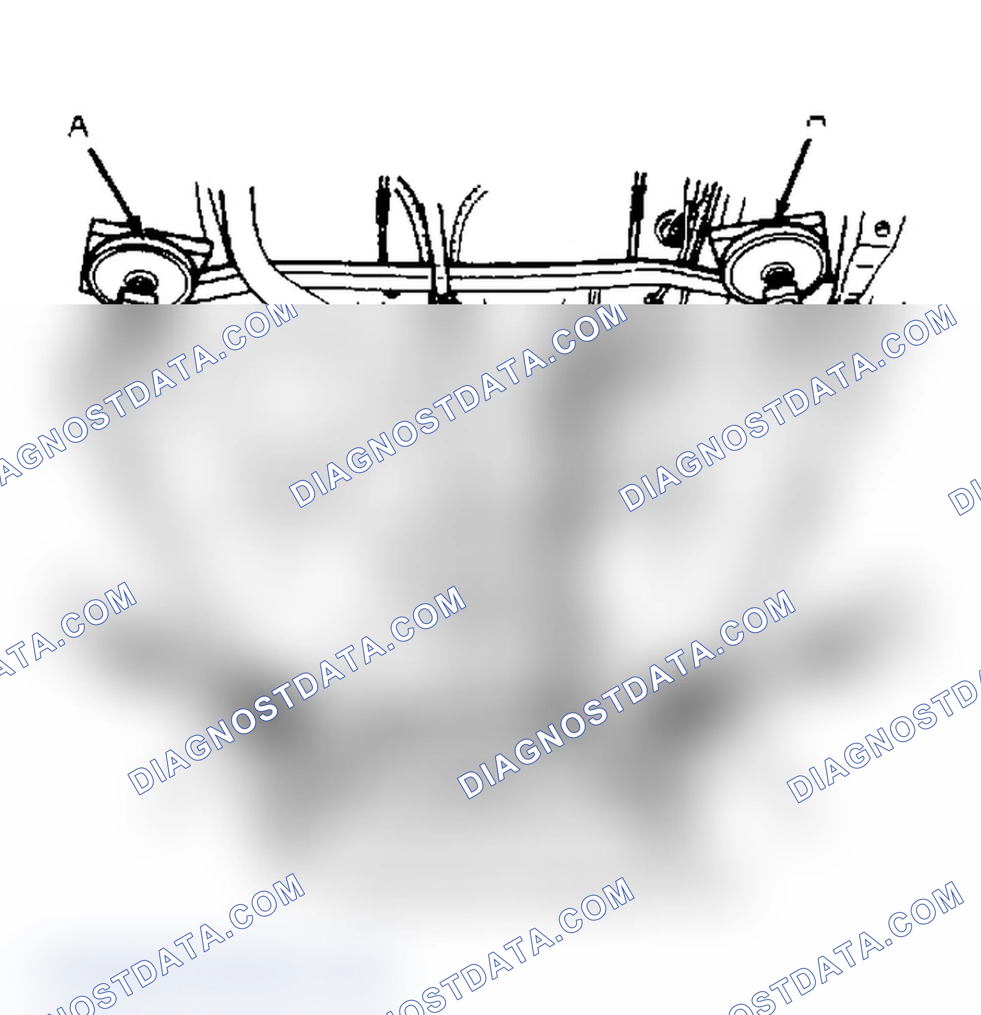 Scheme 7: Lifting Points (Monaco & Premier) Courtesy of Chrysler Motors.
