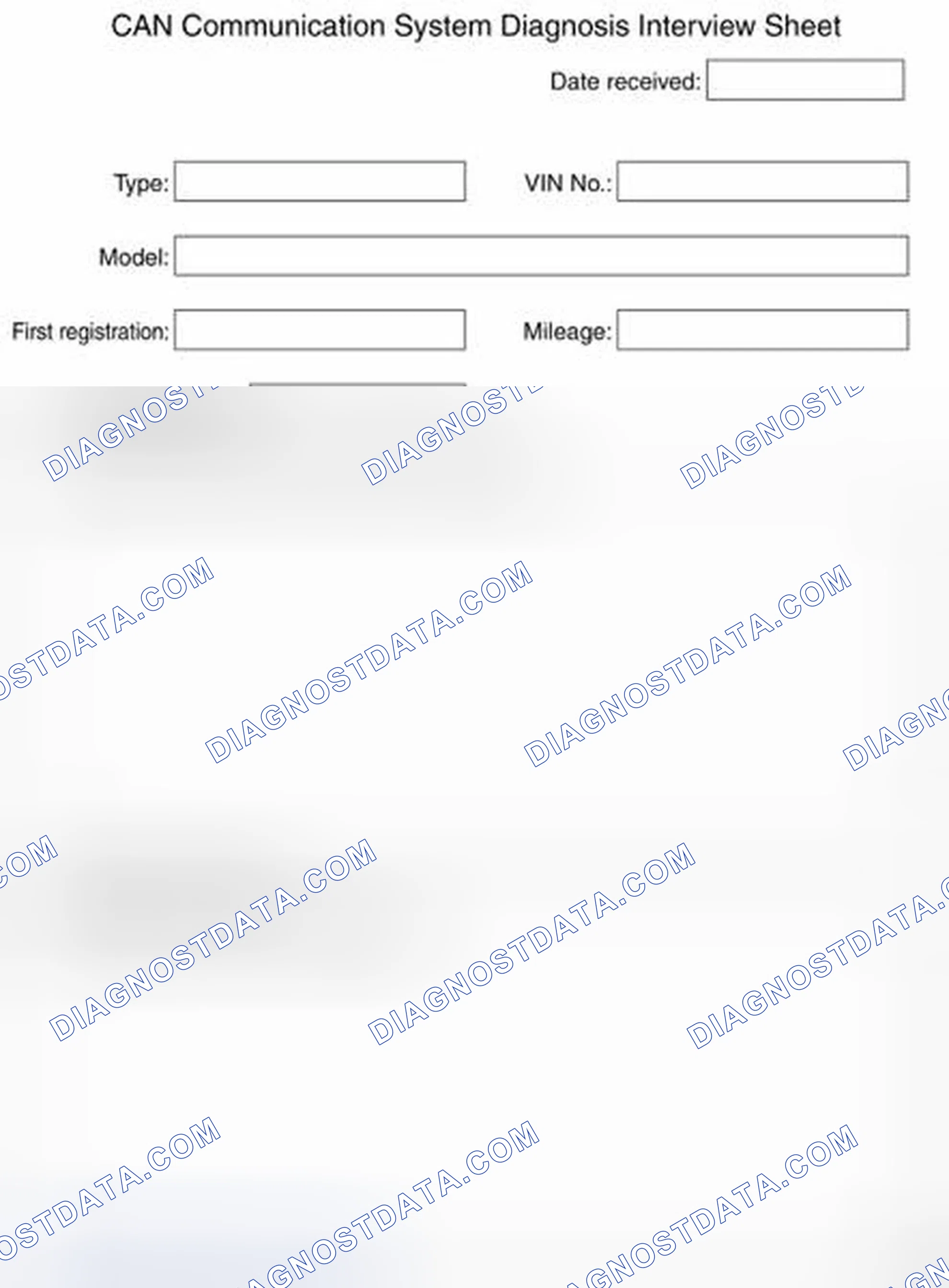 Scheme 36: Interview Sheet