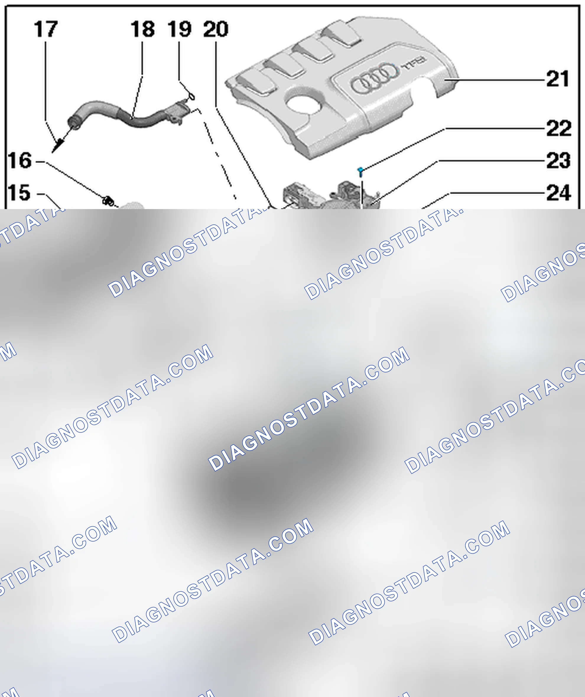 Scheme 105: CYLINDER HEAD OVERVIEW