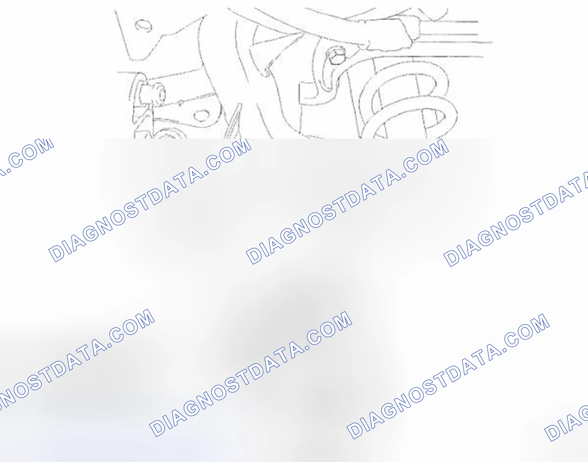 Scheme 201: Identifying Rear Height Control Sensor Sub-Assembly LH With Torque Specification