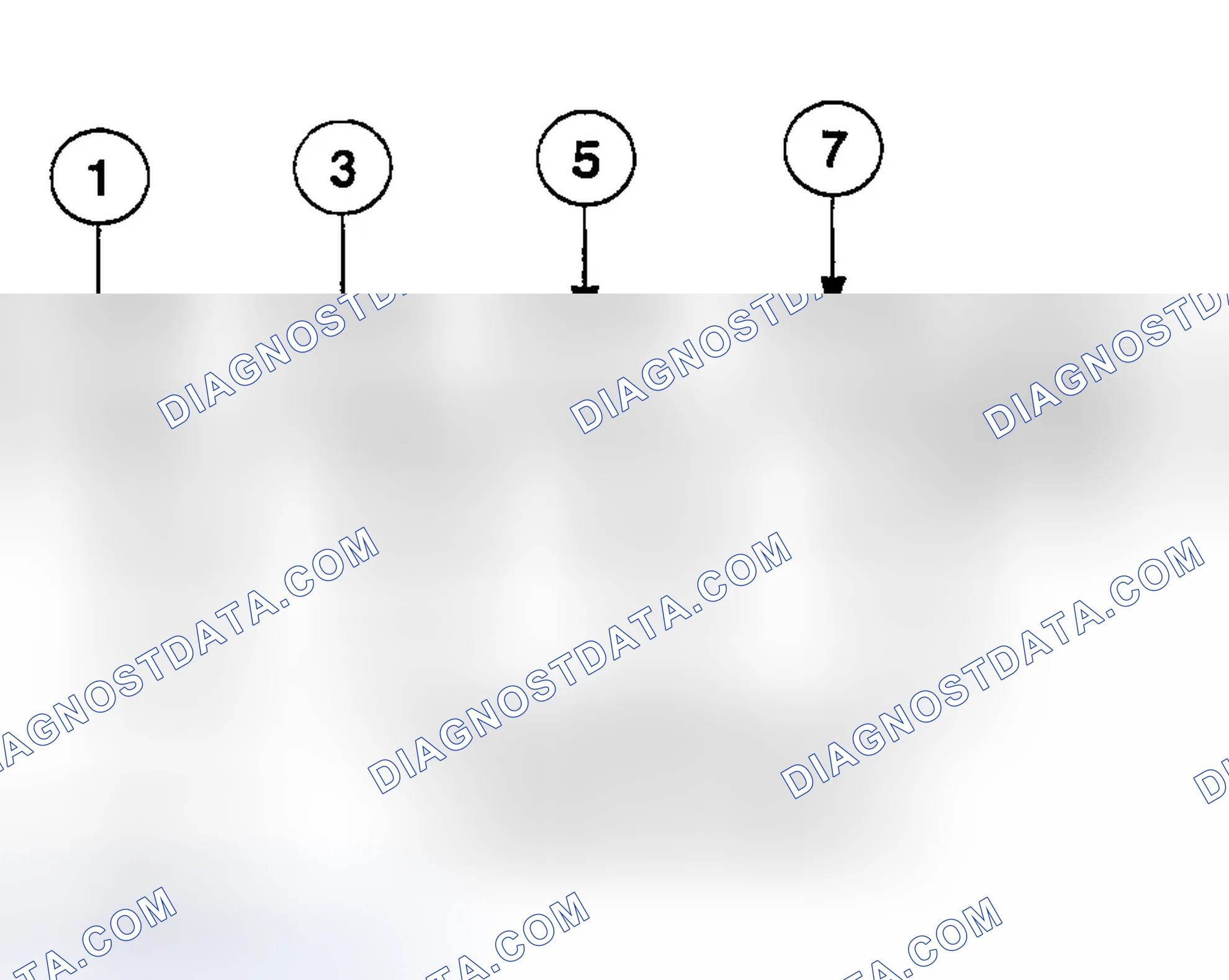 Scheme 721: Item 85: LH Exhaust Manifold Nuts Assembly Note