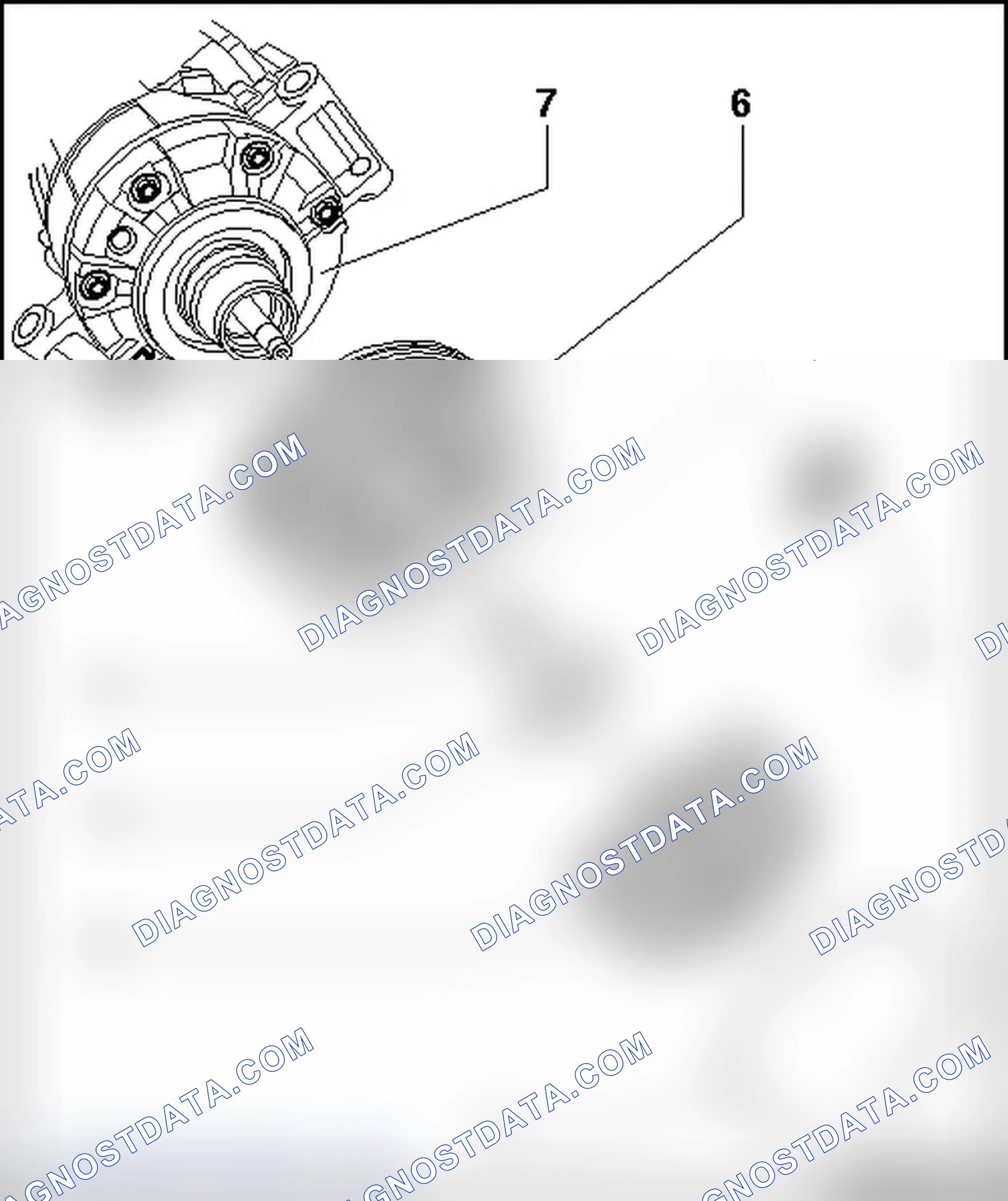 Scheme 12: COMPRESSOR BELT PULLEY, VERSION 1