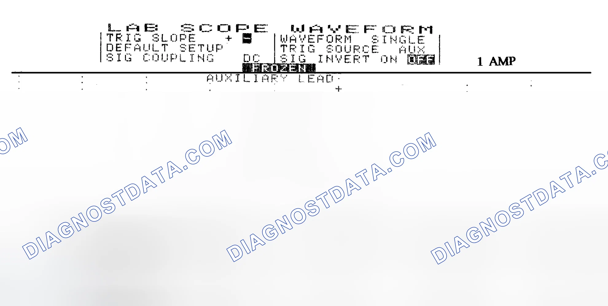 Scheme 20: Single Injector w/Normal Current Flow - Current Pattern