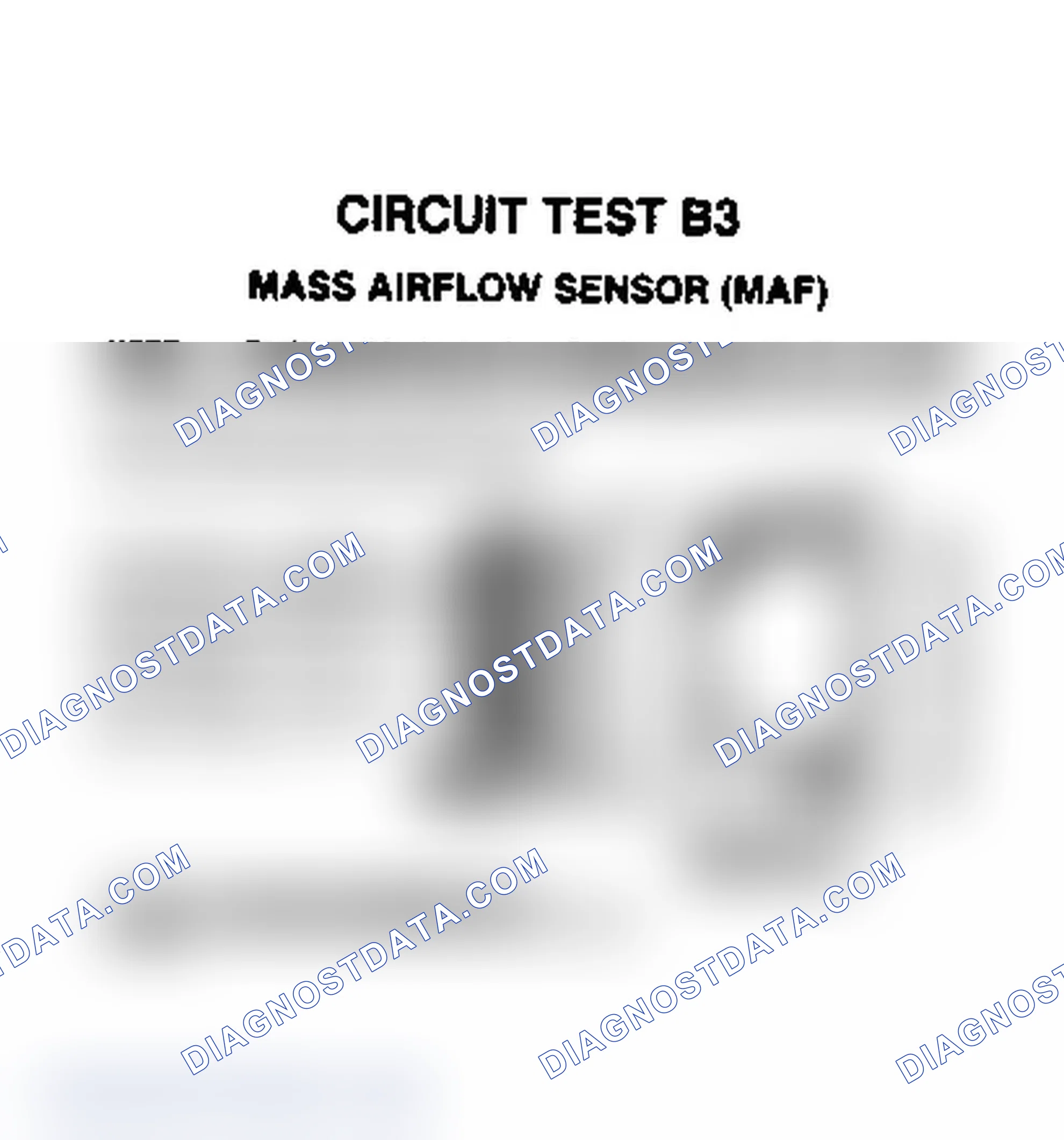 Scheme 48: Mass Airflow Sensor (MAF) Circuits