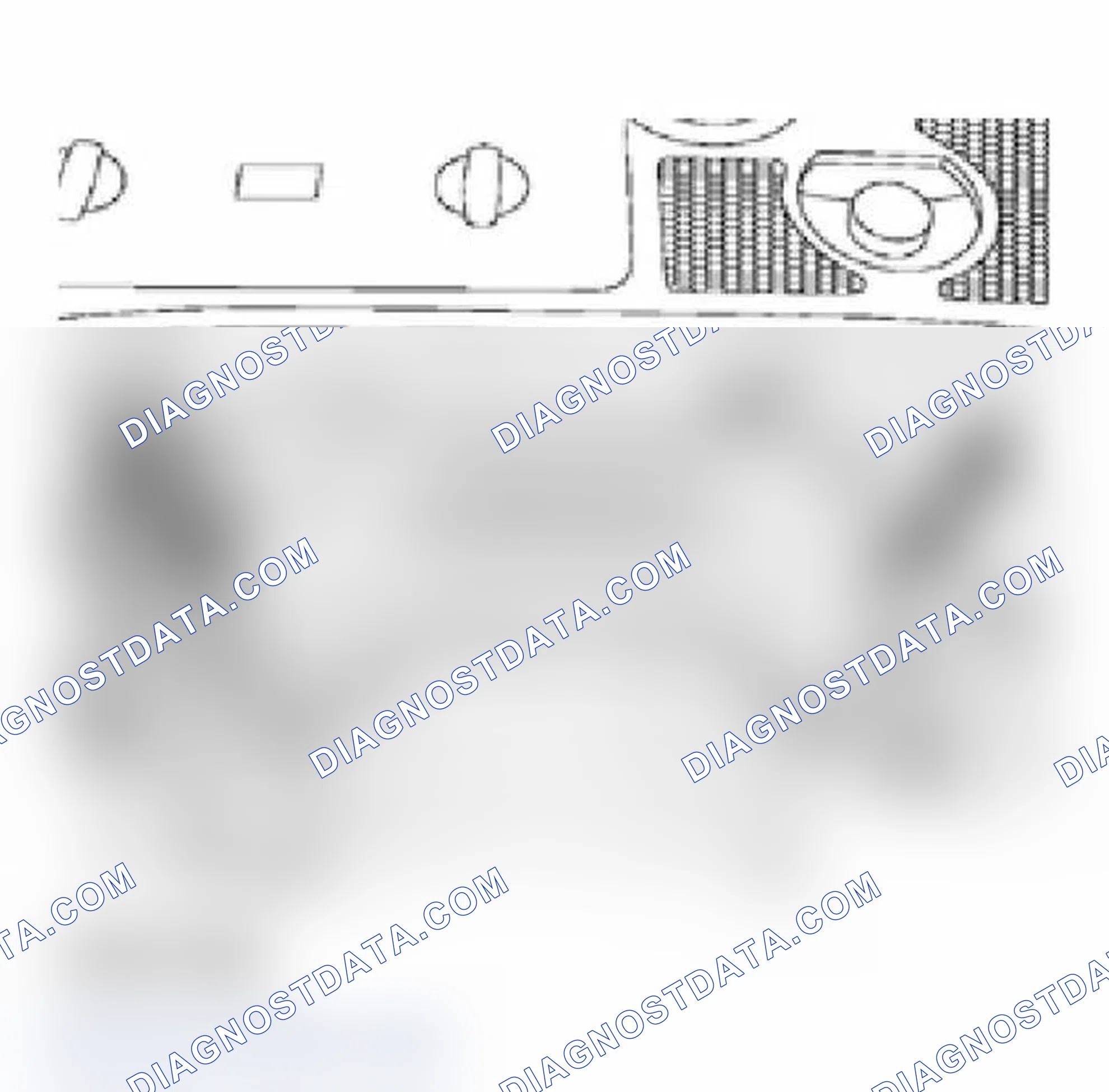 Scheme 329: Removing right oxygen sensor behind catalytic converter