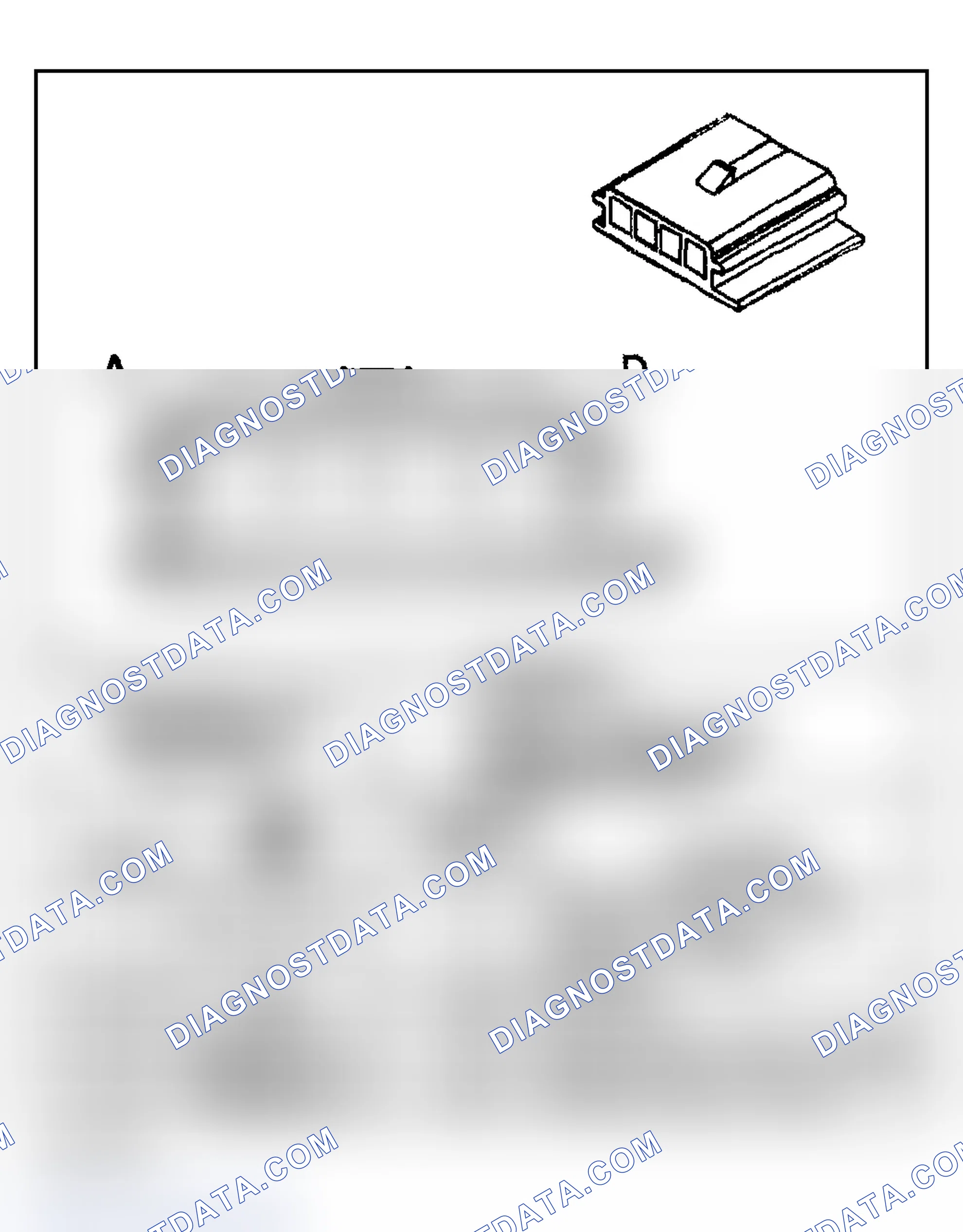 Scheme 49: BODY REAR END CONNECTOR END VIEWS